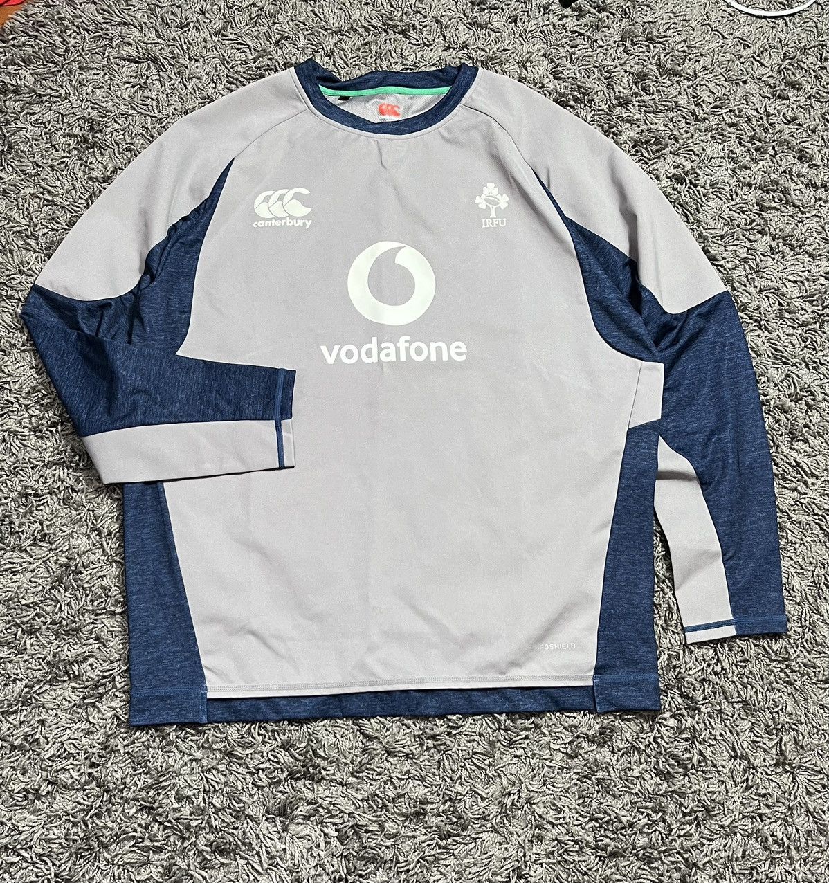 Canterbury of New Zealand CANTERBURY IRELAND RUGBY TECH TOP DRILL JERSEY TRAINING Size US XXL / EU 58 / 5 - 1 Thumbnail