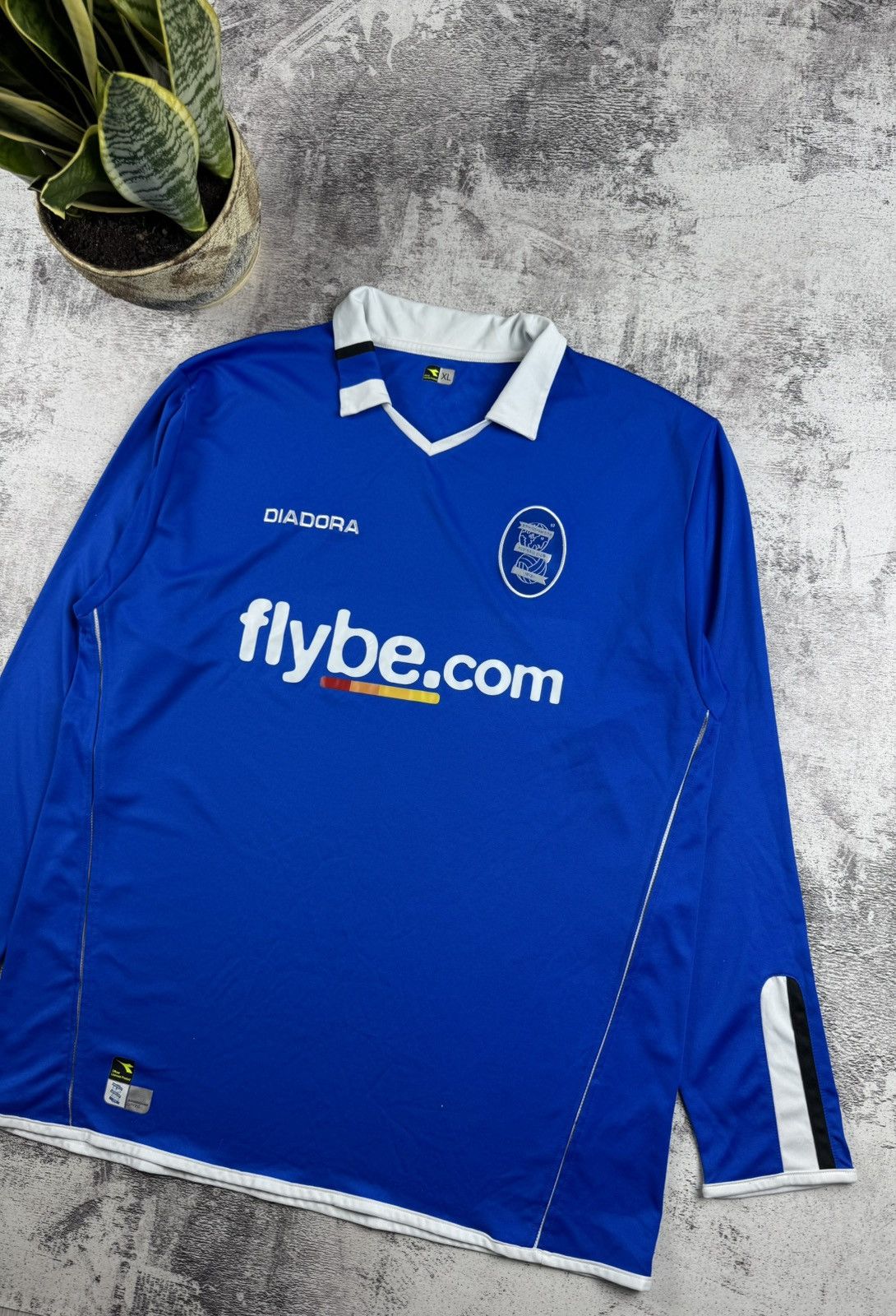 Diadora F.C Birmingham City 2004/2005 Home Longsleeve Shirt Jersey Size US XL / EU 56 / 4 - 3 Thumbnail