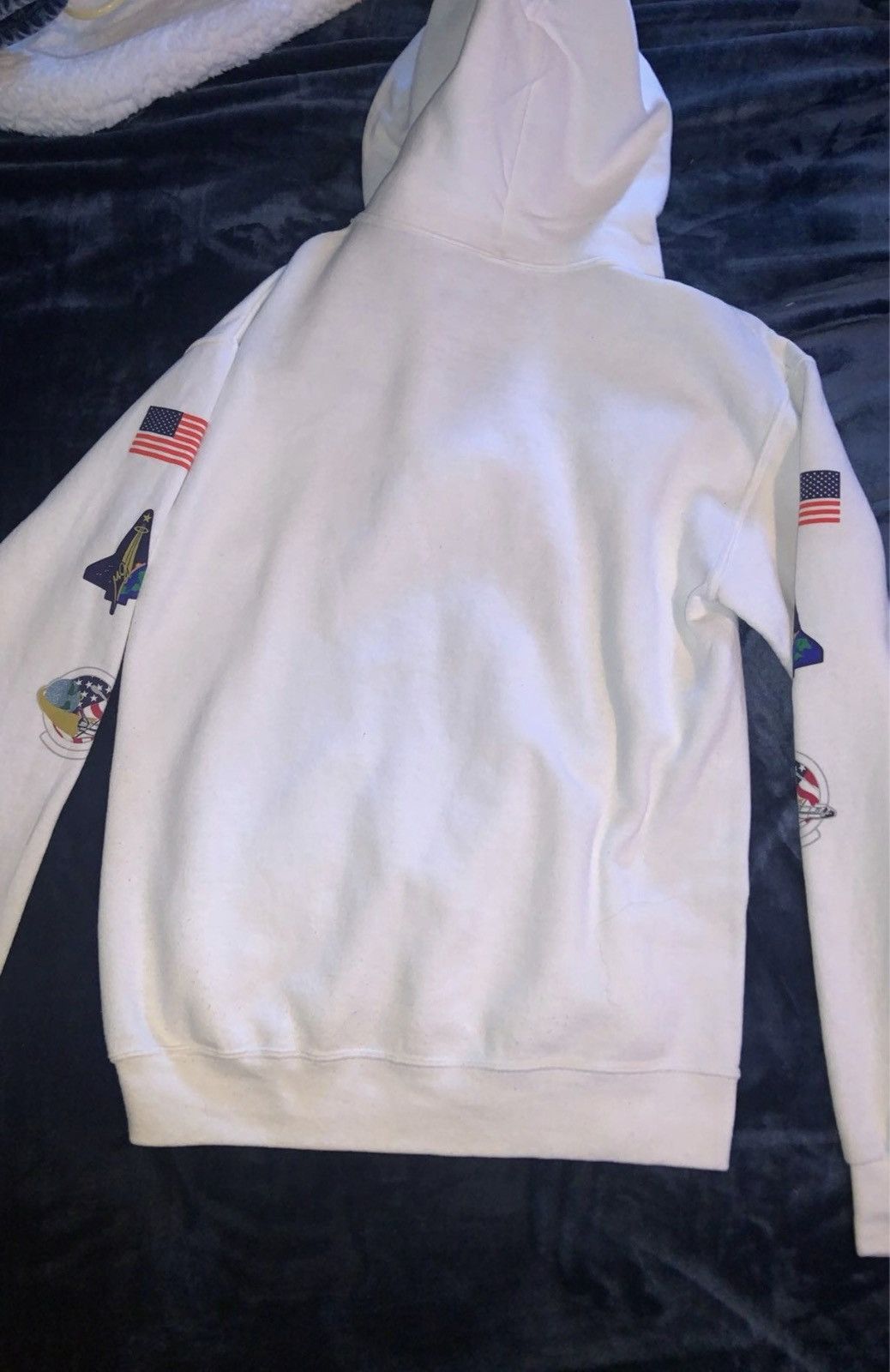 Bowery Bowery Supply Co. NASA Graphic Hoodie – White Size US S / EU 44-46 / 1 - 4 Thumbnail