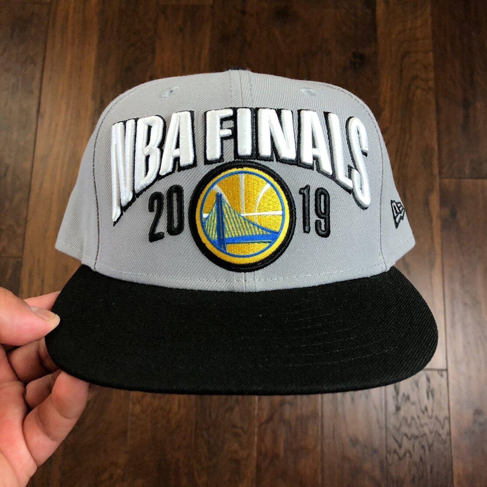 NBA GOLDEN STATE WARRIORS 2019 NBA FINALS GRAY SNAPBACK HAT Size ONE SIZE - 1 Thumbnail