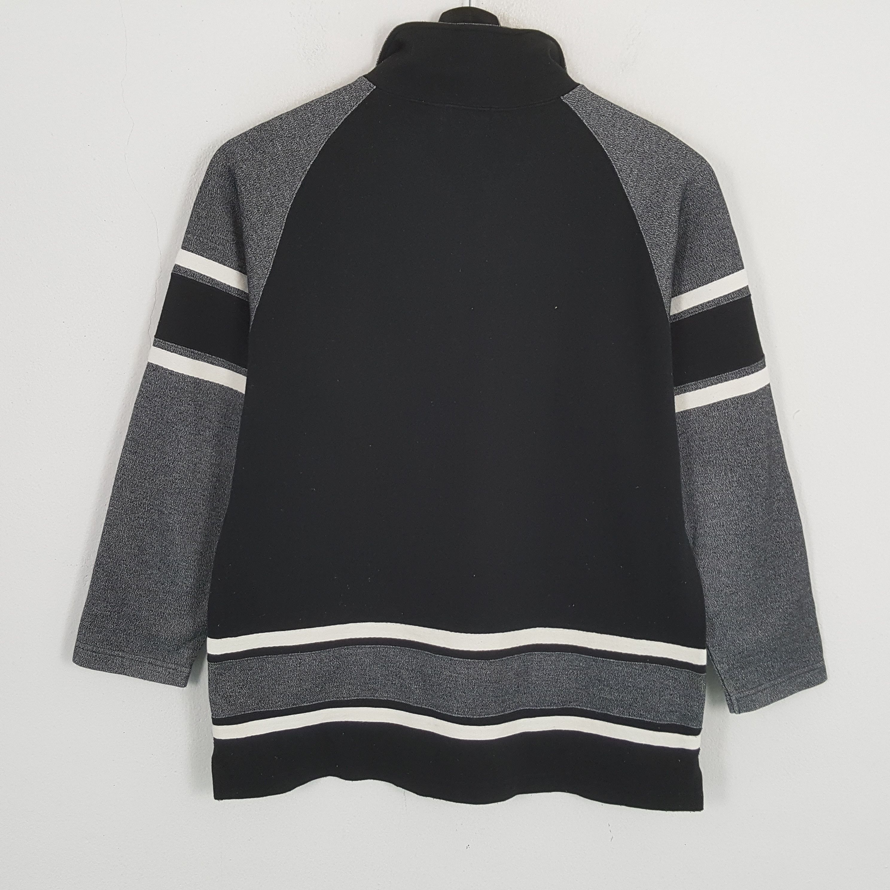 Converse × Vintage CONVERSE Spellout Design Half Zipper Sweatshirt Size US M / EU 48-50 / 2 - 3 Thumbnail