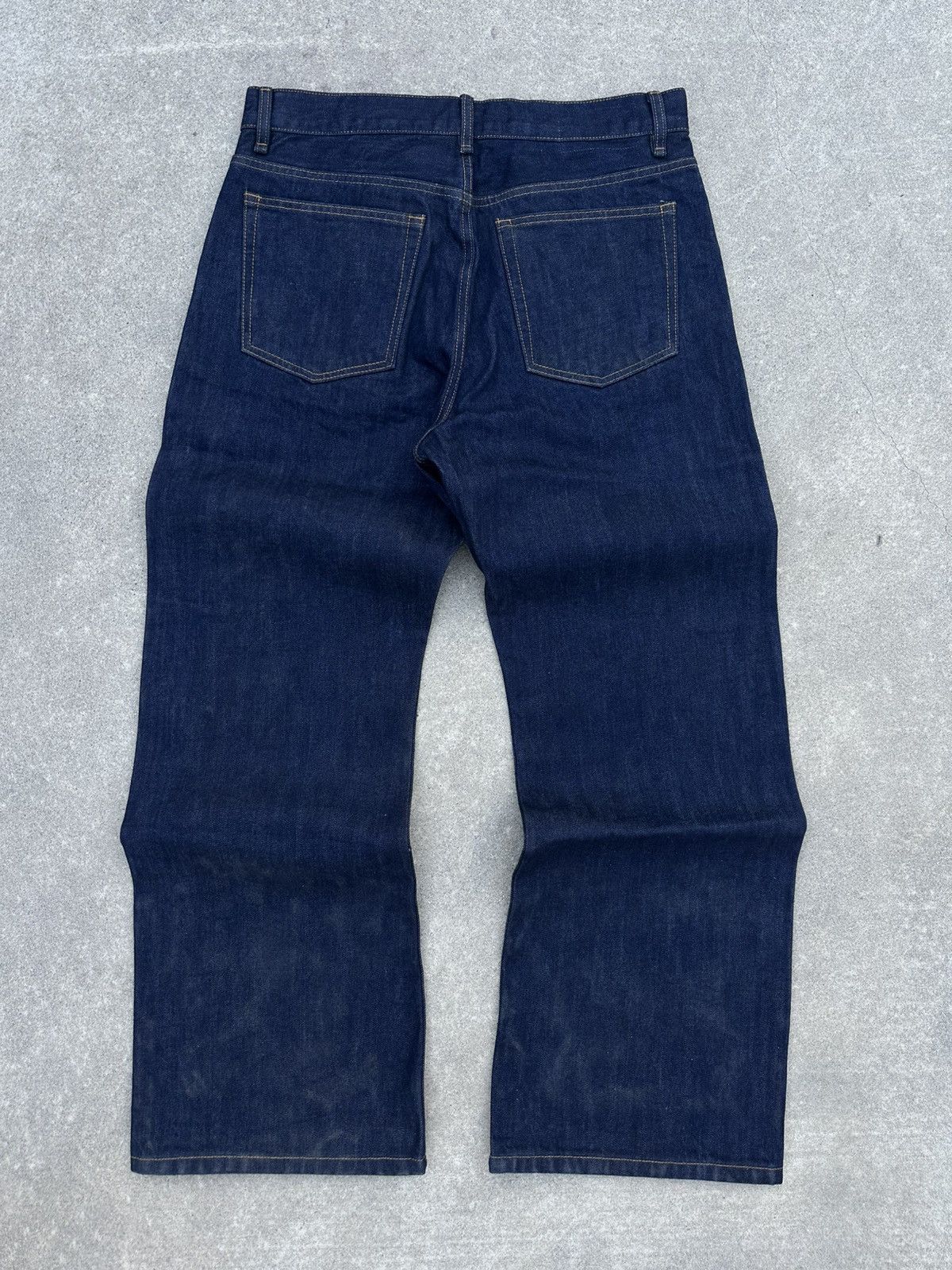 Japanese Brand Raw Baggy Selvedge Denim Size US 34 / EU 50 - 3 Thumbnail