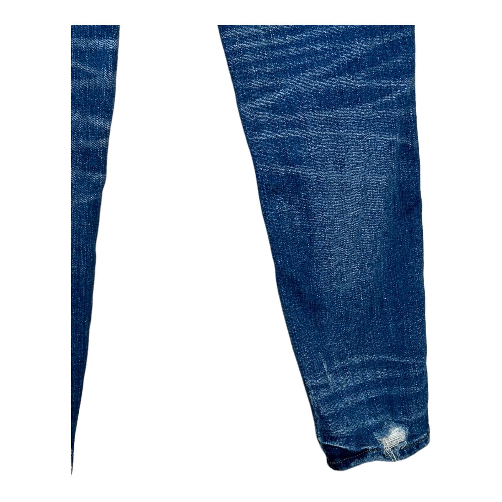 Madewell Madewell slim buttoned distressed hems stretch jeans size 26 Size 26" / US 2 / IT 38 - 7 Thumbnail