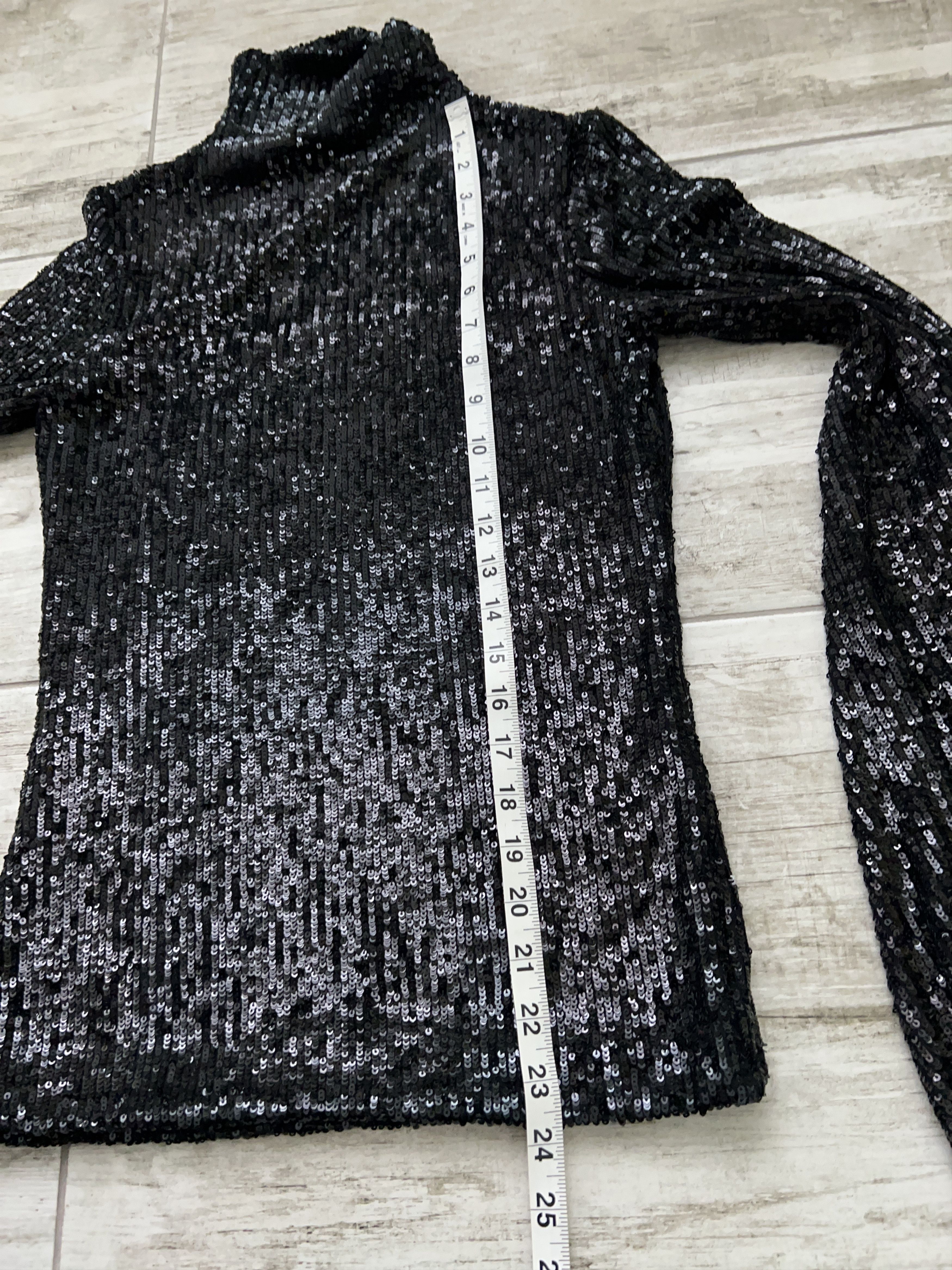 Redemption REDEMPTION Draped Sequins Top Shirt Blouse Baggy Sleeves Size S / US 4 / IT 40 - 8 Thumbnail