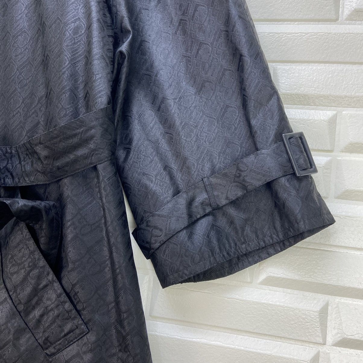 Vintage Miss Dior Modele Exportation Monogram Long Jacket Size M / US 6-8 / IT 42-44 - 7 Thumbnail