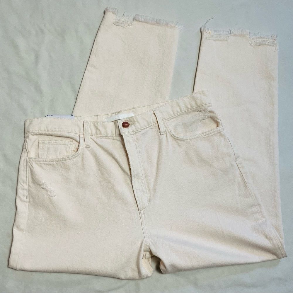 Joe's NWT New $228 Joe's The Honor Ripped High Waist Ankle Straig Size 30" / US 8 / IT 44 - 2 Thumbnail