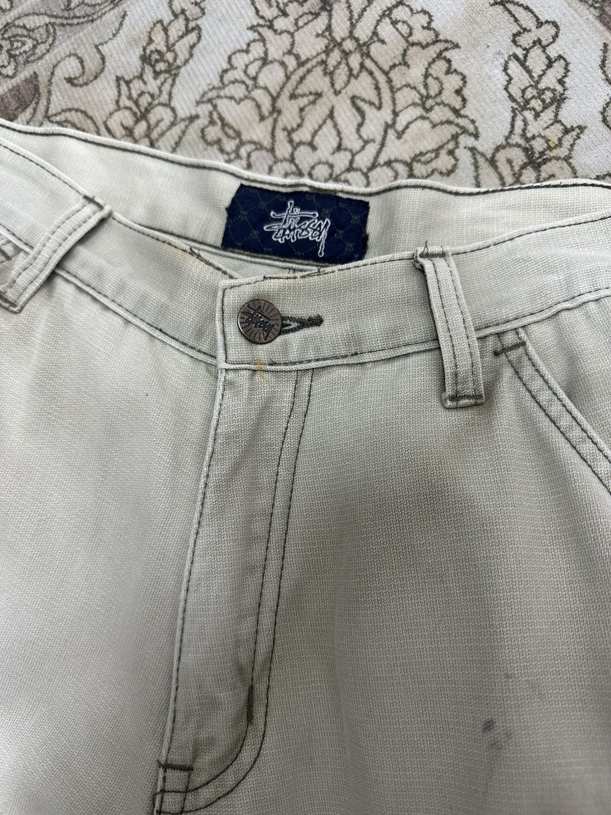 Stussy × Vintage Vintage Stussy Pants Size US 29 - 3 Thumbnail