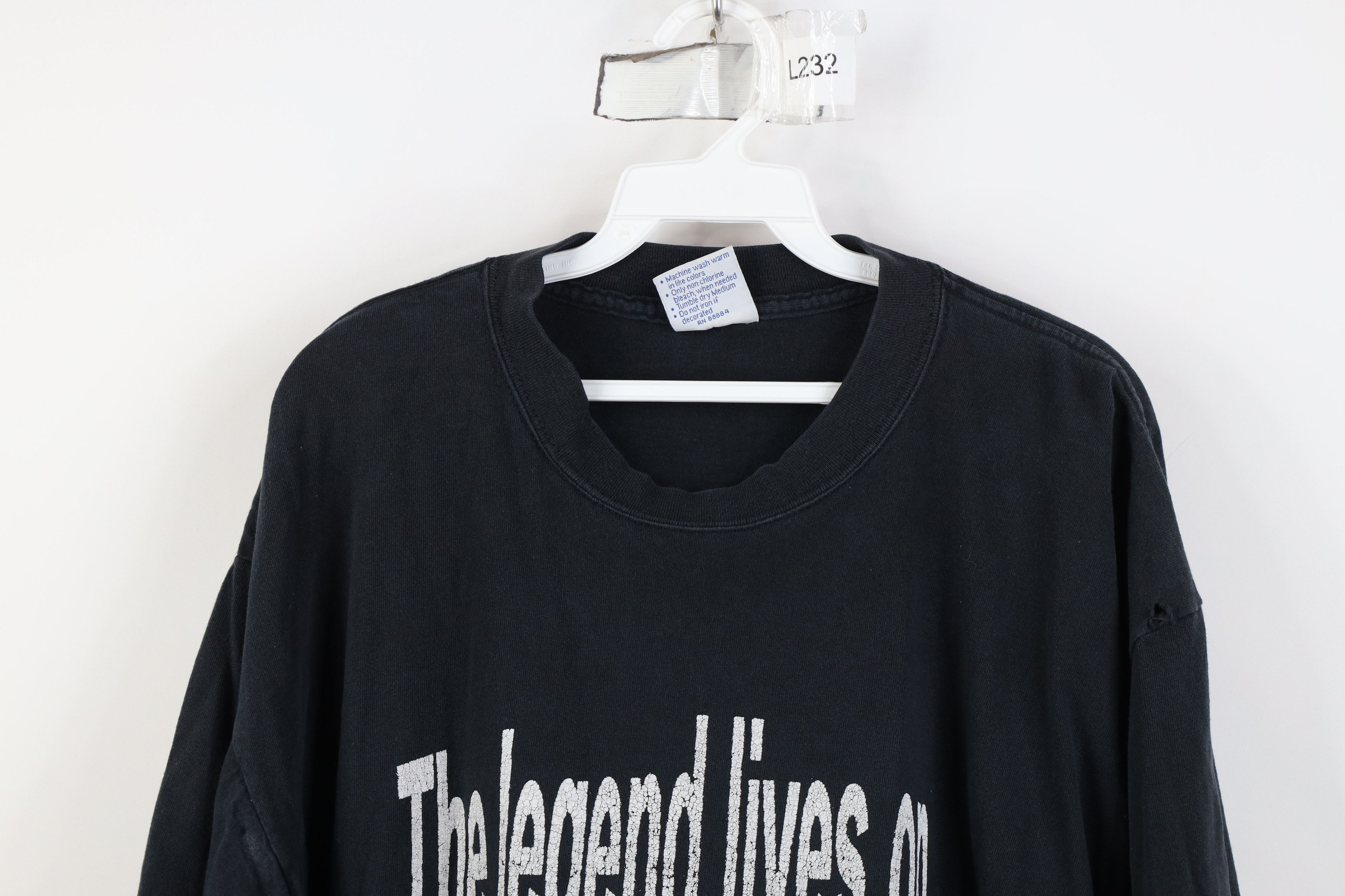 Vintage Vintage 90s The Legend Lives On Jeep Motors T-Shirt USA Size US XL / EU 56 / 4 - 2 Thumbnail