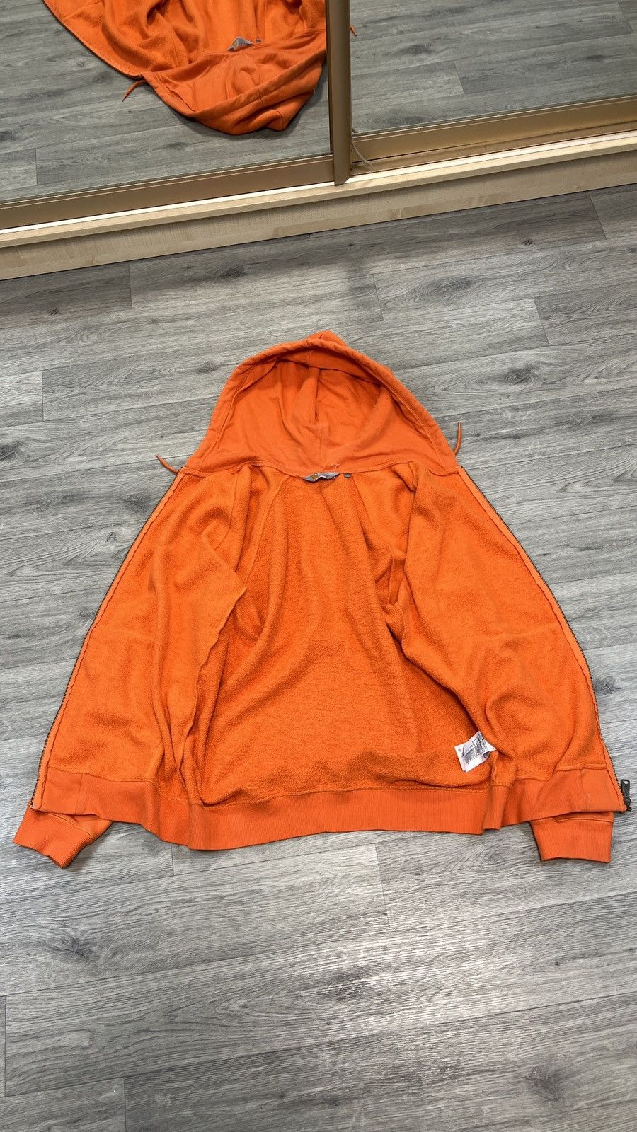 Carhartt Vintage Carhartt Orange Heavyweight Zip Chase Jacket Hoodie Size US XL / EU 56 / 4 - 11 Thumbnail
