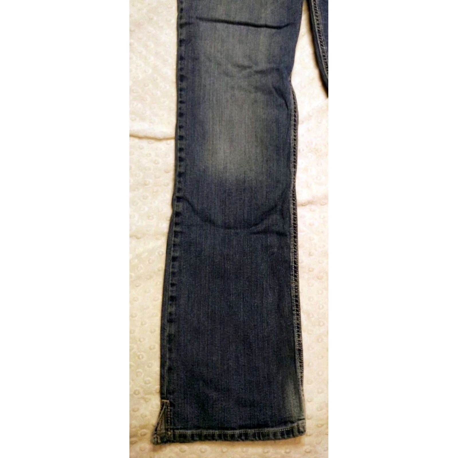 Vintage Cruel Girl Georgia Relaxed Boot Jeans Womens 11L 32x34 Low Rise Blue Denim 5-Pocket Stretch Bootcut Western Southwestern Mens Womens Girls Size 32" / US 10 / IT 46 - 3 Thumbnail