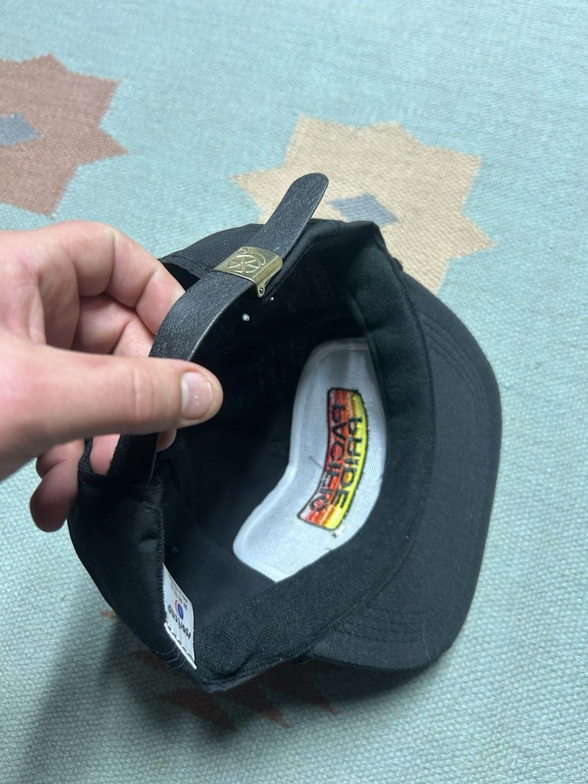Vintage Vintage Strapback hat pacific pride gas fuel embroidered Size ONE SIZE - 6 Thumbnail