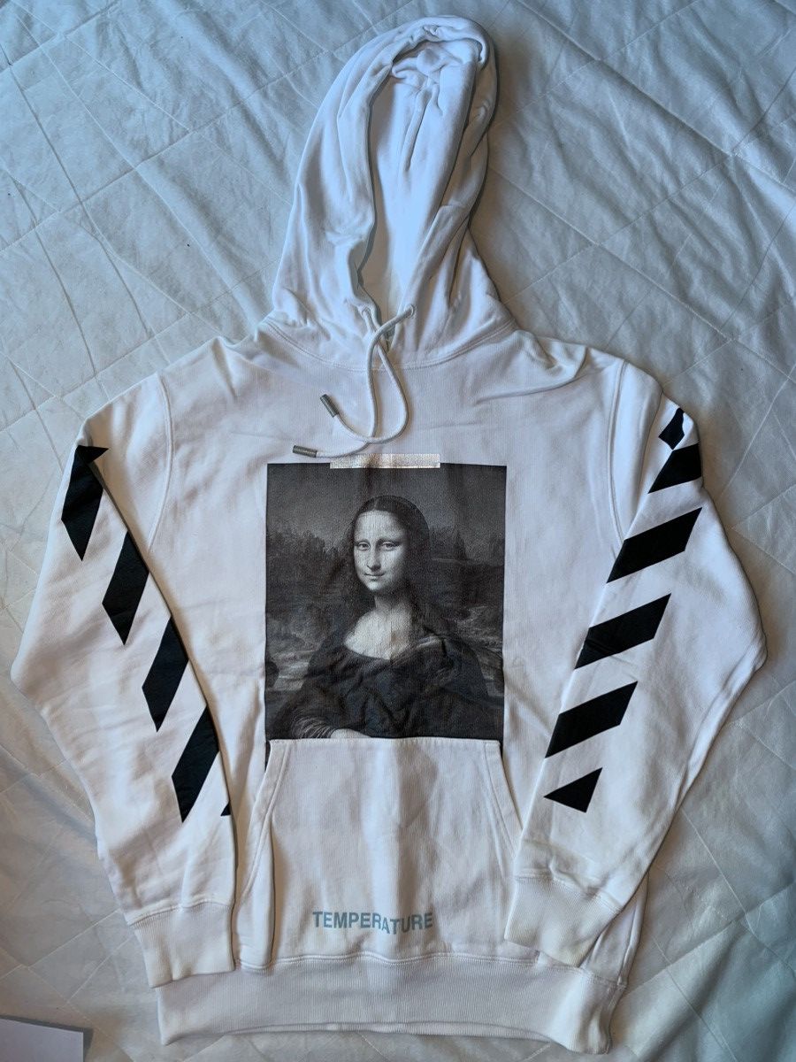 Mona lisa hoodie off white best sale