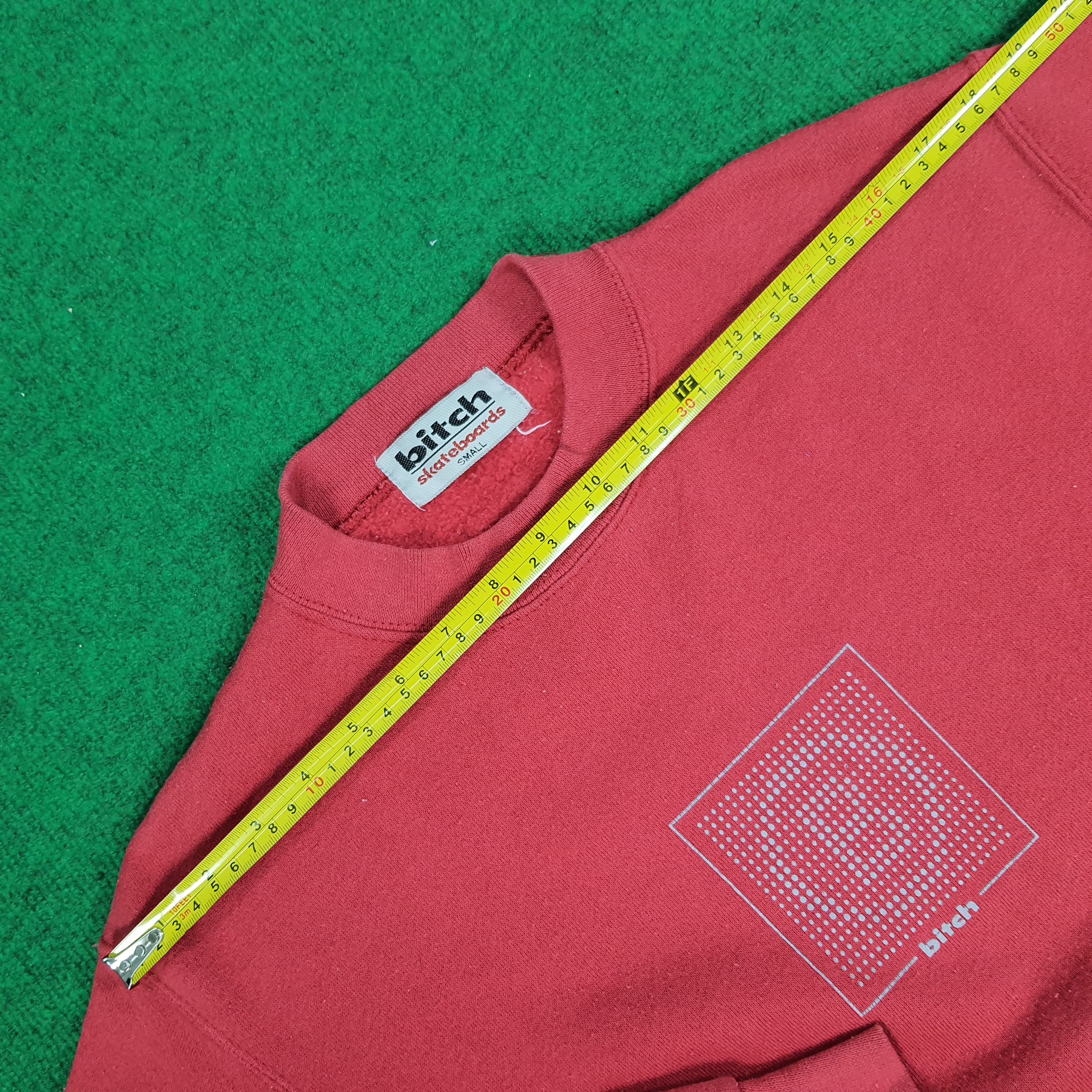 Vintage Vintage BITCH Skateboards Streetwear Sweatshirts Size US XS / EU 42 / 0 - 6 Thumbnail