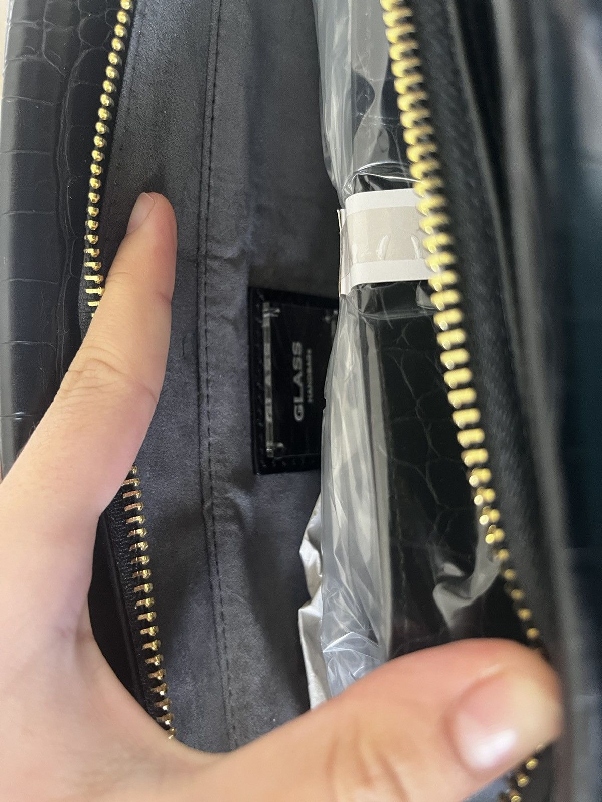 Other Glass Handbag “BOSS LADY SATCHEL” in Black. Size ONE SIZE - 7 Thumbnail