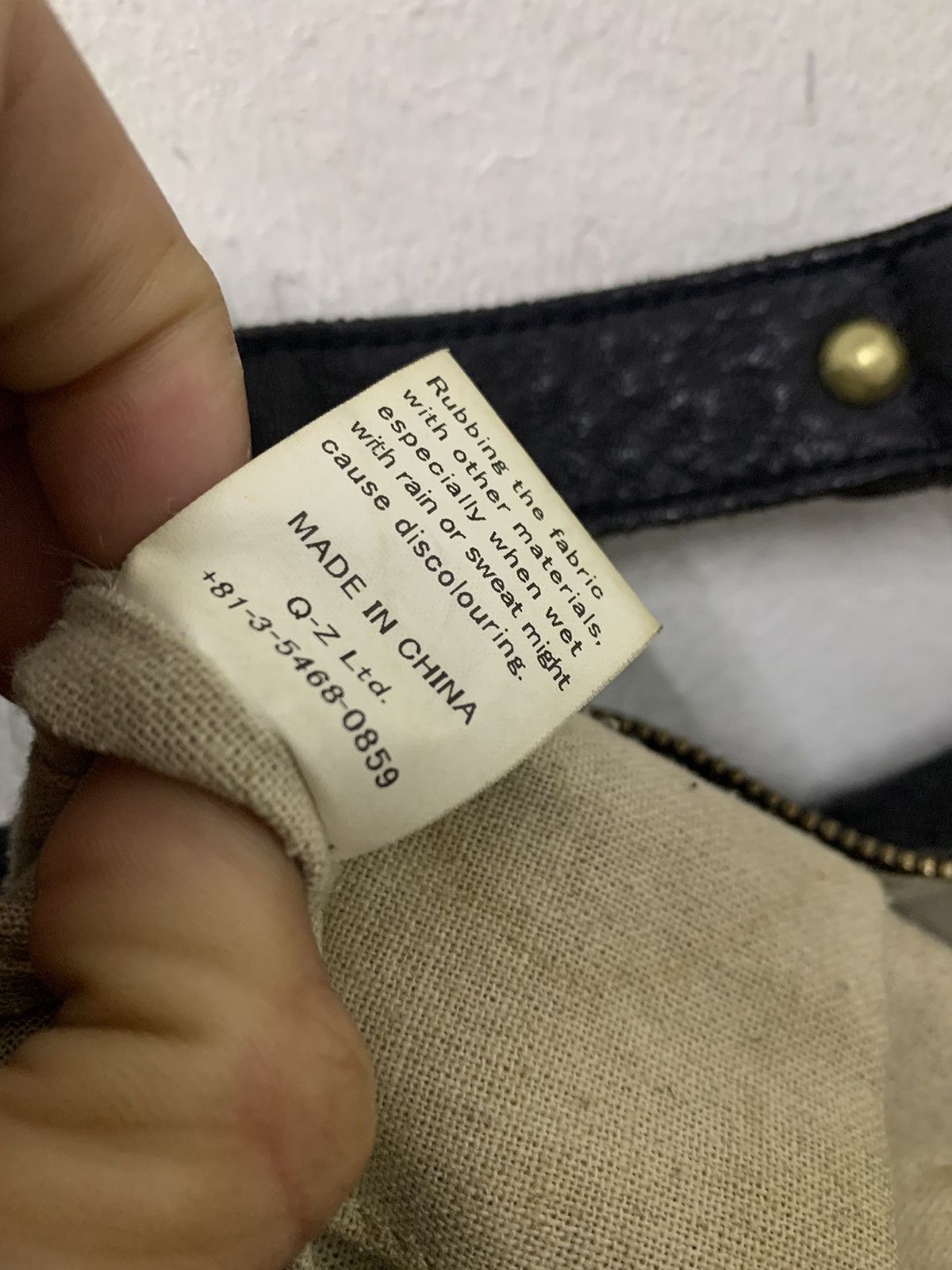 Beams Japan × Leather Ray Beams Beaure Shoulder Leather Studded Bag Size ONE SIZE - 13 Thumbnail