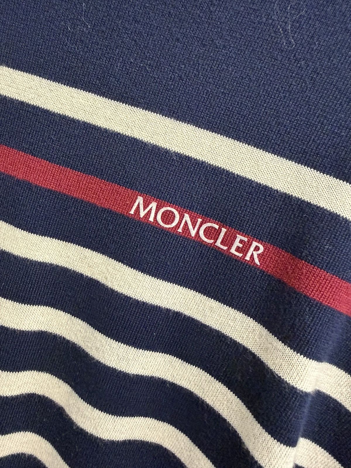 Moncler Moncler Cotton Sweater Size US M / EU 48-50 / 2 - 2 Thumbnail