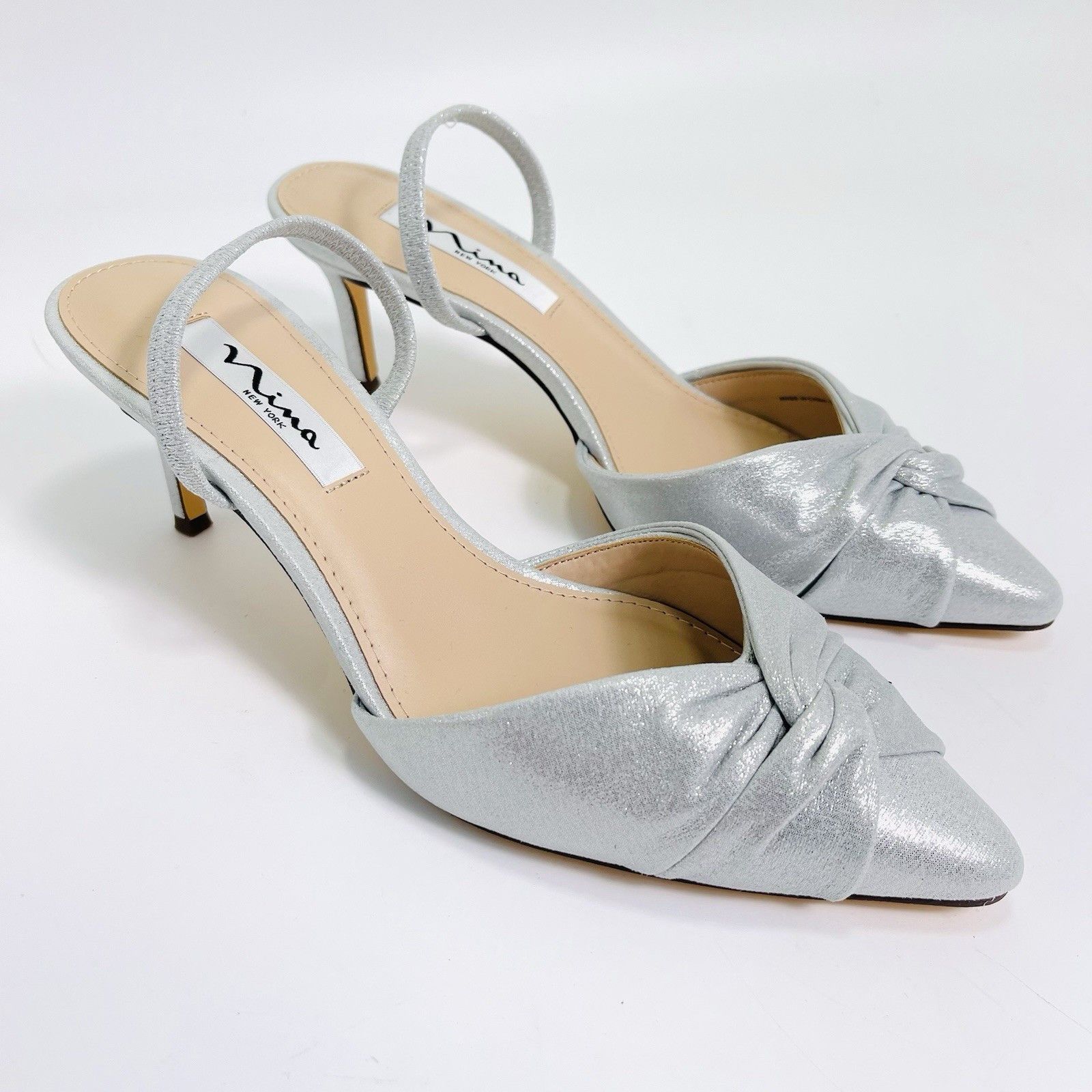 Other NINA Women's Nemera Peated Pointed Toe High Heel Size US 8.5 / IT 38.5 - 1 Thumbnail