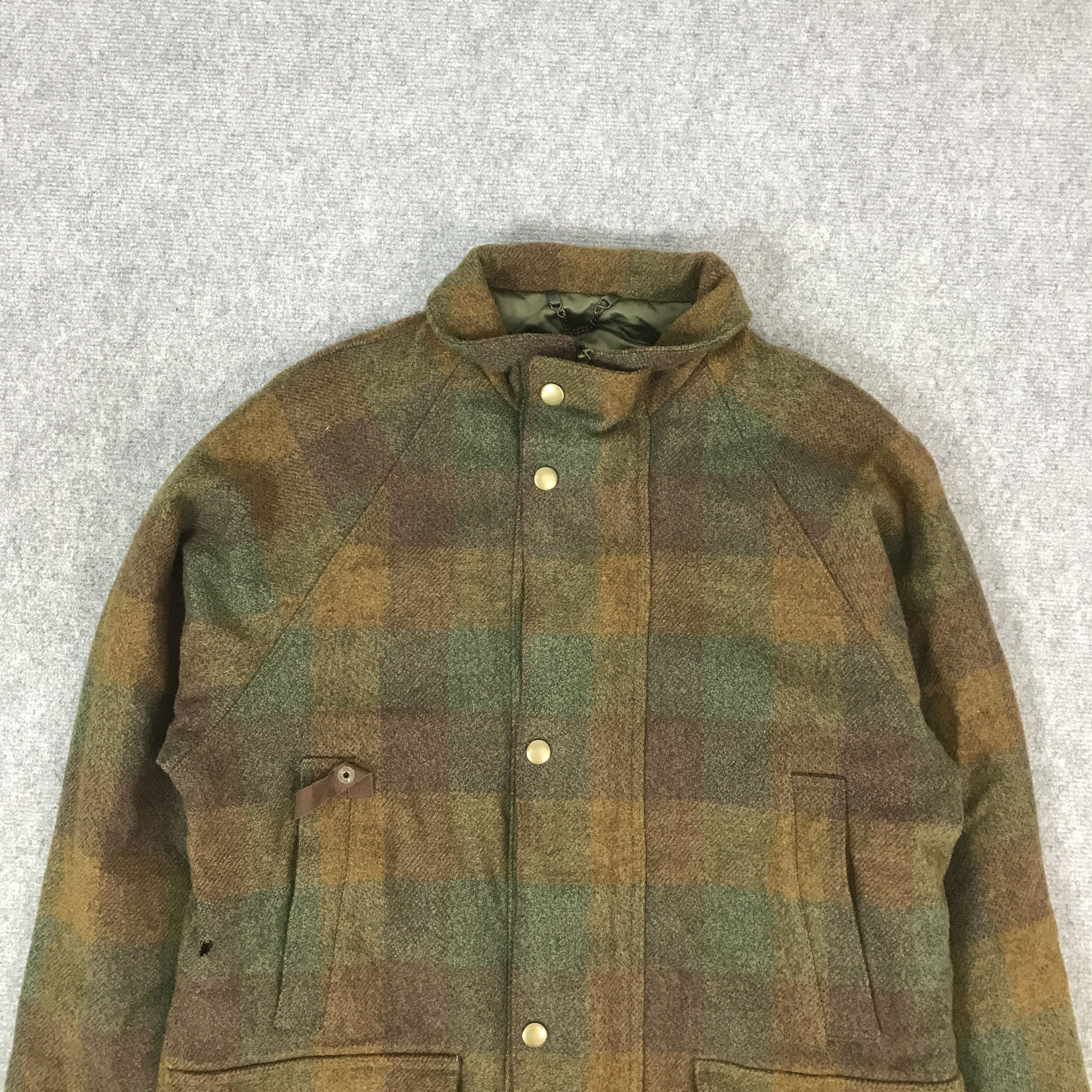 Paul Stuart VINTAGE PAUL STUART HEAVY COATS WOOL JACKET Size US L / EU 52-54 / 3 - 3 Thumbnail