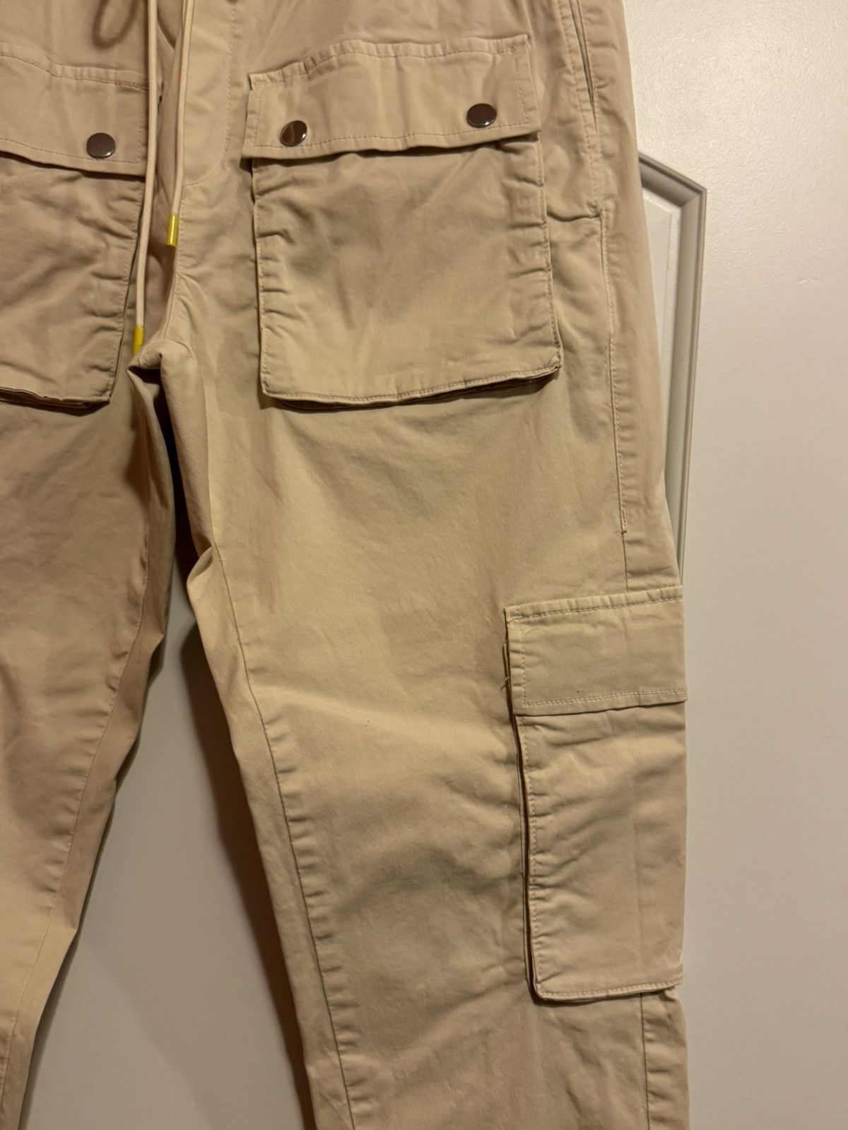 Rhude × Zara Zara x Rhuigi Cargo Pants Tan Khaki Size Large Men’s Rhude Size US 34 / EU 50 - 4 Thumbnail