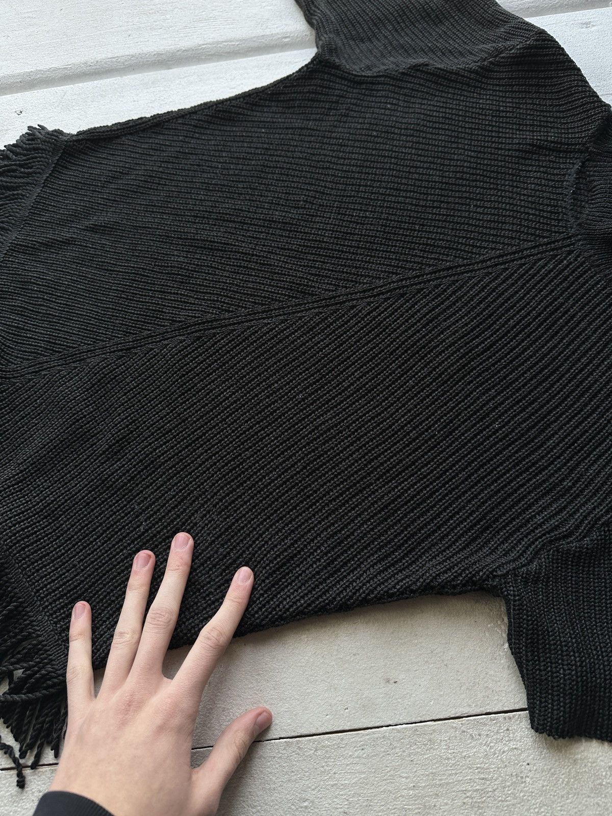 Other 🚨Vintage AVANT-GARDE SWEATER ZIP Y2K gothic IFSIXWASNINE Size L / US 10 / IT 46 - 6 Thumbnail