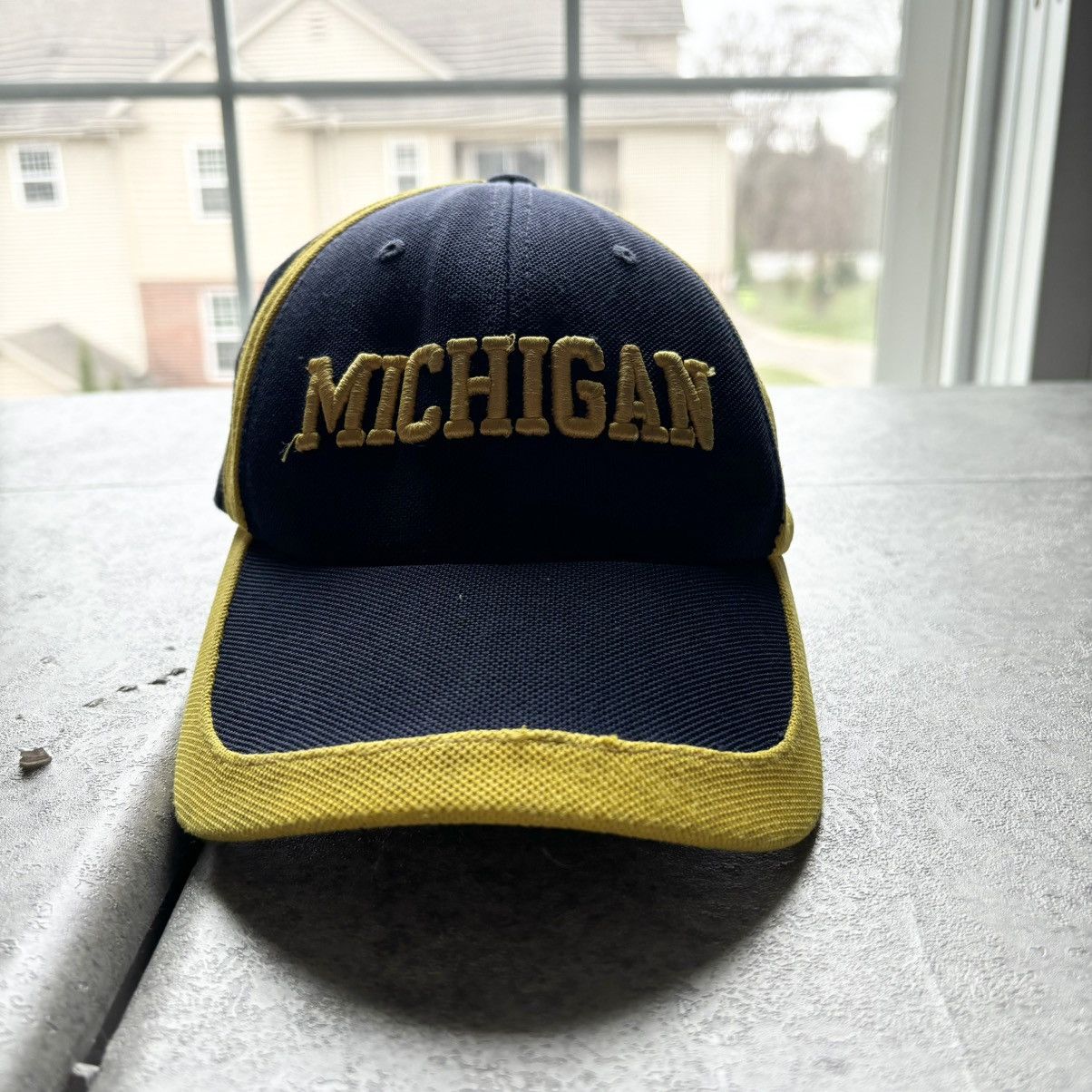 Nike Y2k nike team u of m michigan fitted hat Size ONE SIZE - 1 Thumbnail
