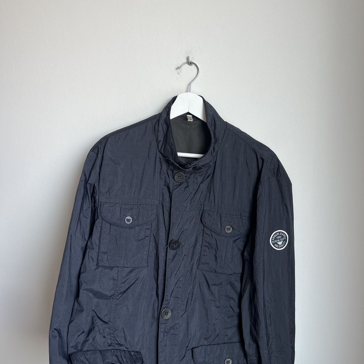 Armani Armani Jeans Navy Men’s Light Jacket L Size US L / EU 52-54 / 3 - 7 Thumbnail