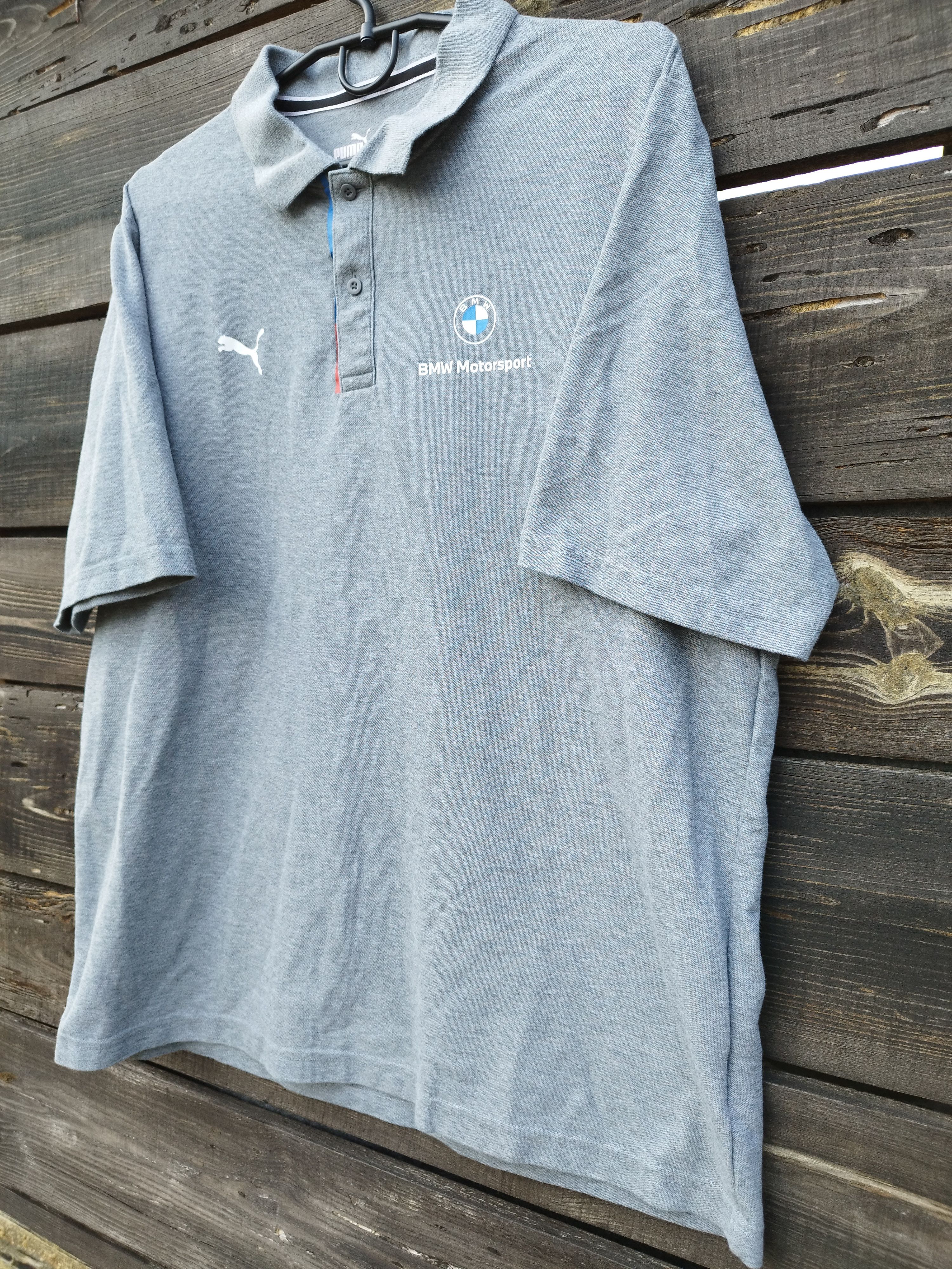 BMW × Puma Puma x BMW Motorsport M Series Polo Shirt - Grey Size US XL / EU 56 / 4 - 2 Thumbnail