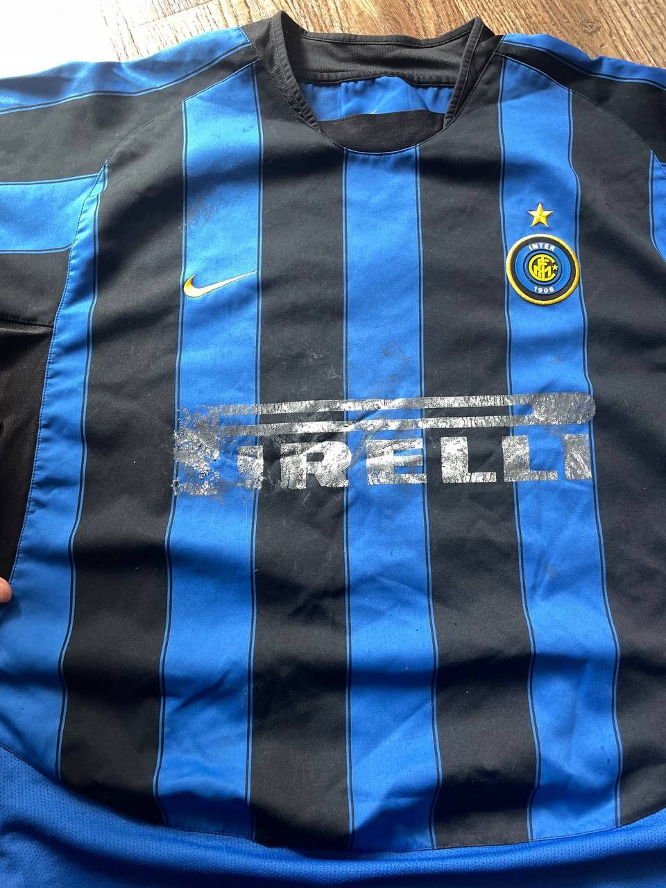 Nike t-shirt Nike Inter Firelli soccer Size US XL / EU 56 / 4 - 6 Thumbnail