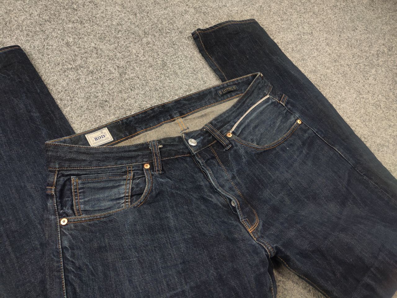 Benzak Denim Developers Benzak Developers Vintage Selvedge Faded Japan Jeans Size US 34 / EU 50 - 11 Thumbnail