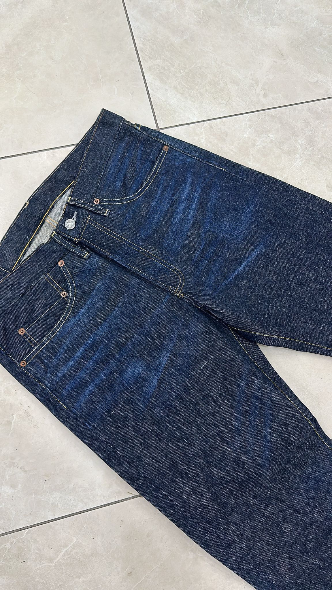 Levi's Vintage Clothing LVC Levi's Vintage Clothing 1954 501Z XX BigE Selvedge Jeans Size US 32 / EU 48 - 4 Thumbnail