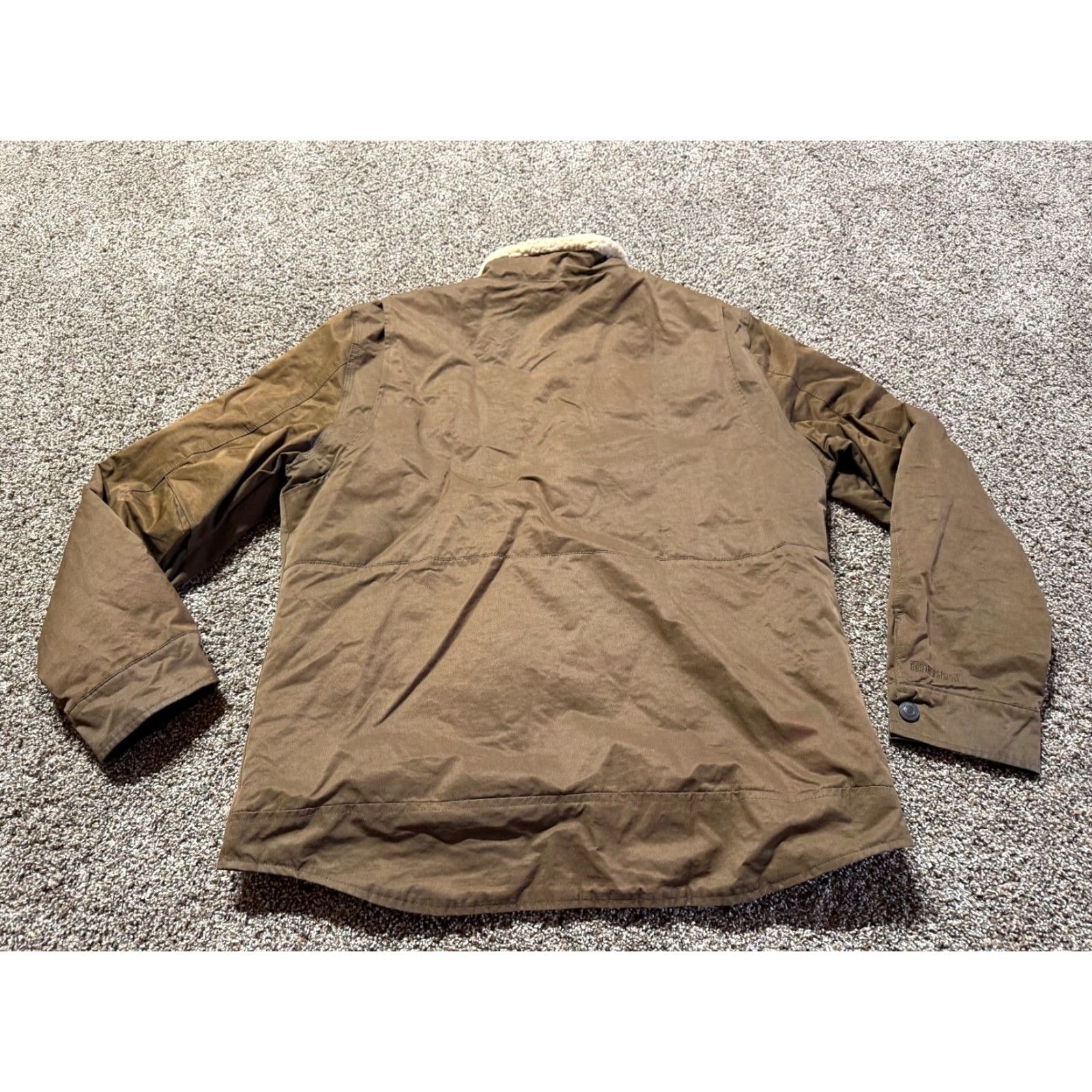 Vintage Brothers Sons Mens Jacket Brown L Sherpa Lined Full Zip Winter Coat Size US L / EU 52-54 / 3 - 2 Thumbnail