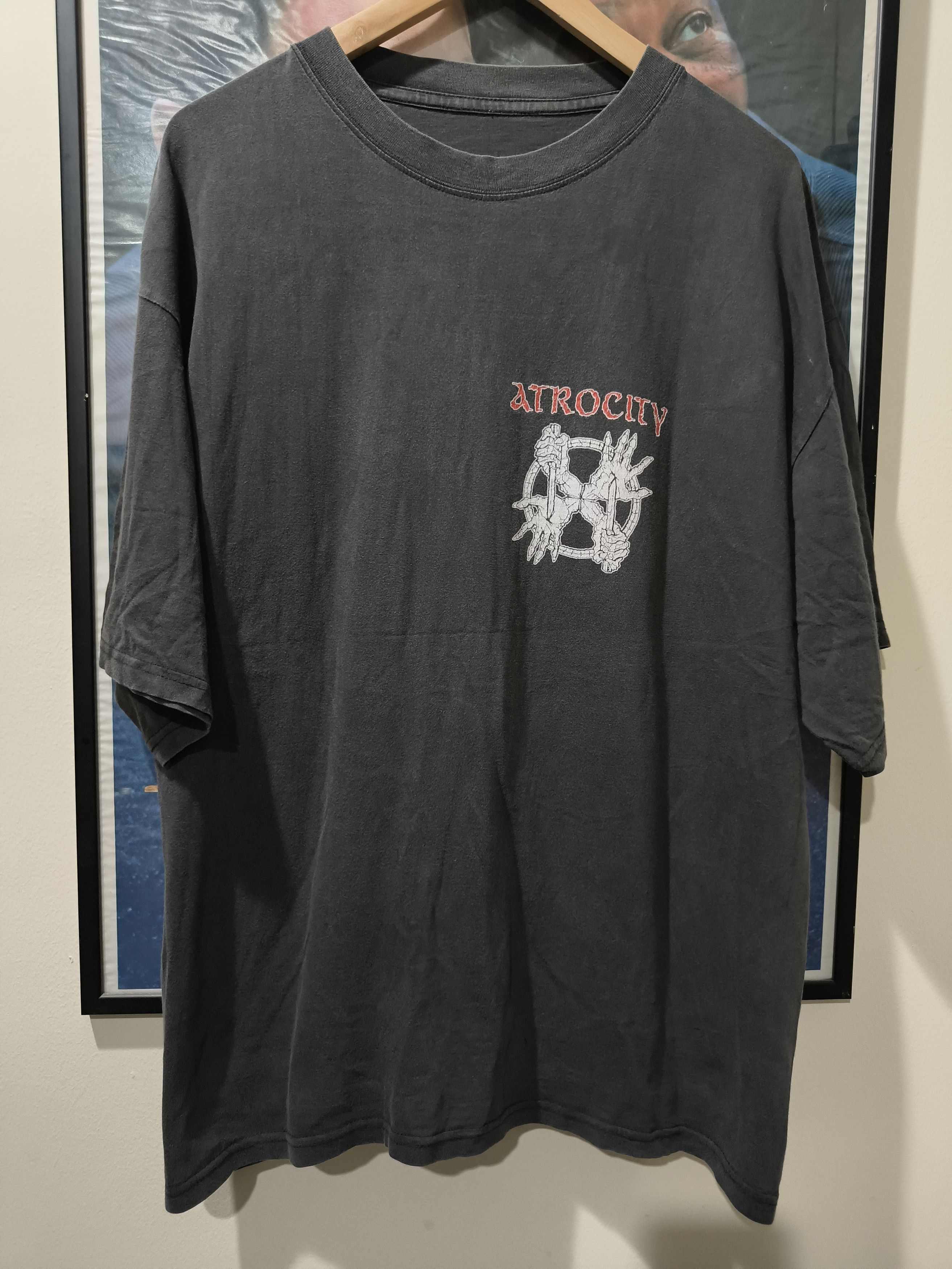 Band Tees Vintage 90s Atrocity shirt Size US XL / EU 56 / 4 - 2 Thumbnail