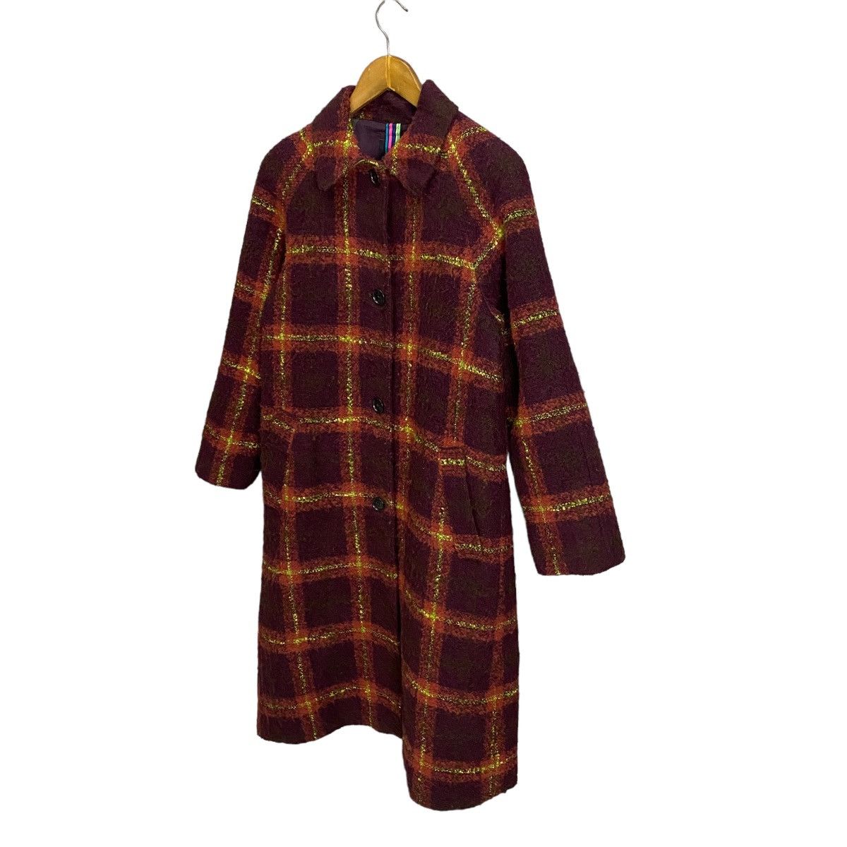 Paul Smith Paul Smith check boucle coat Size M / US 6-8 / IT 42-44 - 4 Thumbnail