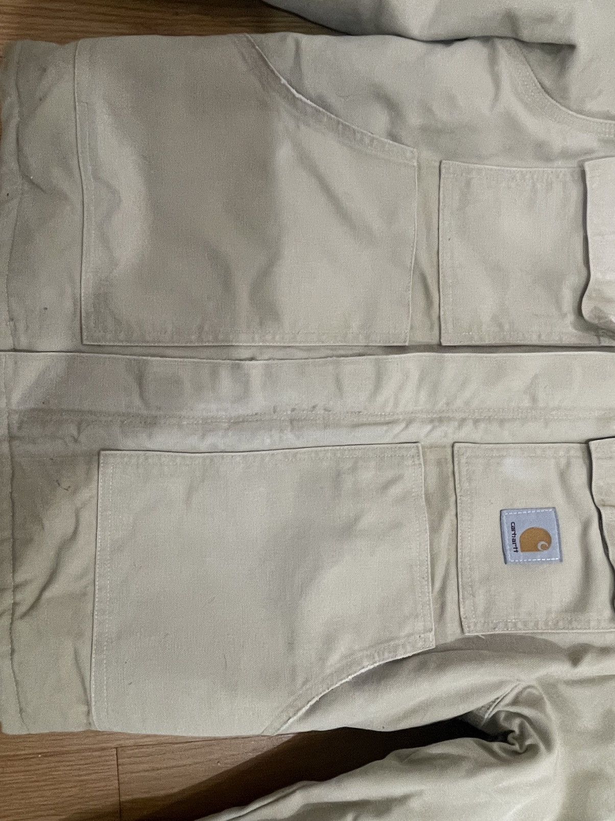 Carhartt × Vintage Carhartt Detroit jacket dearborn beige Size US M / EU 48-50 / 2 - 3 Thumbnail