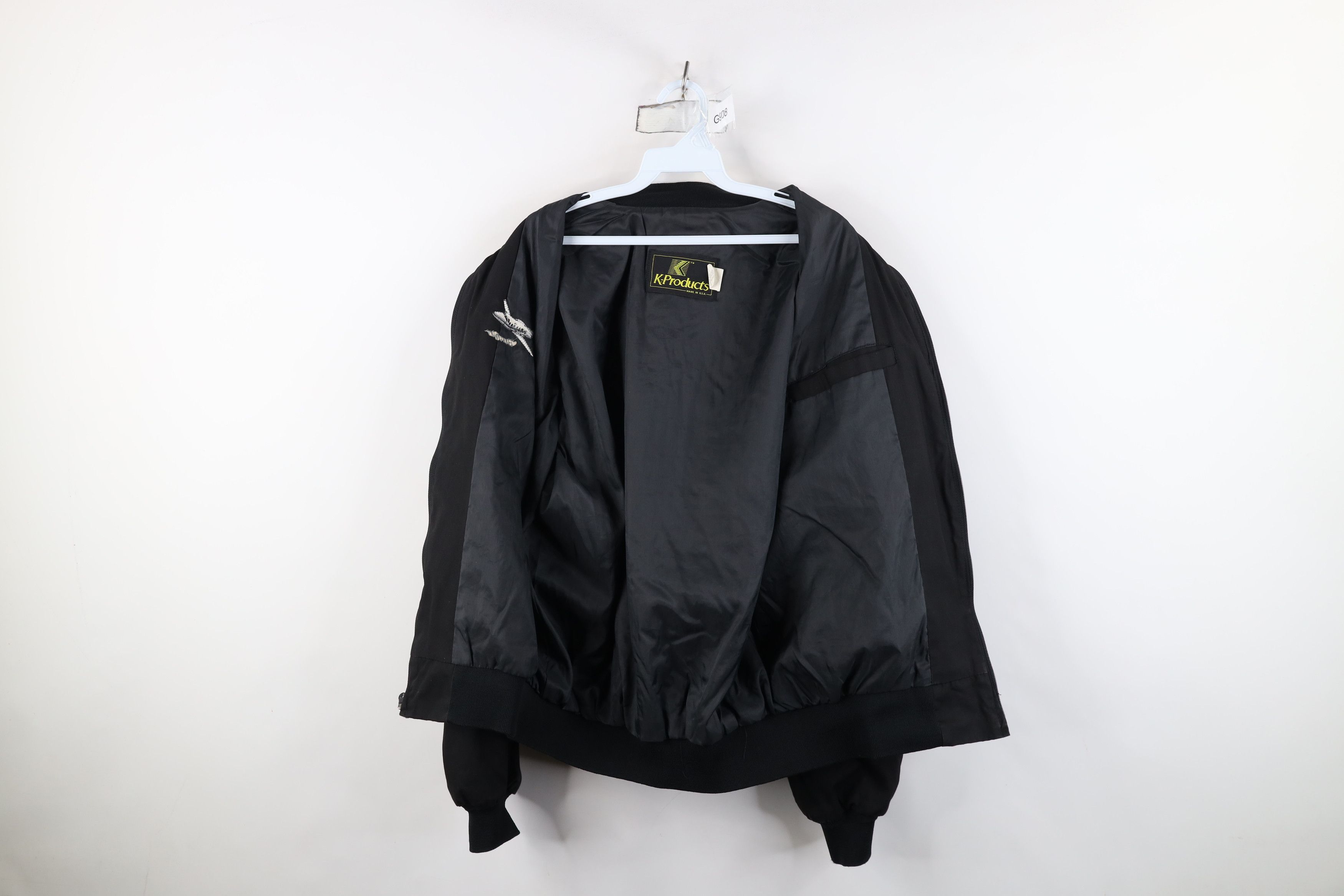 Vintage Vintage 80s 90s Airplane Cafe Racer Bomber Jacket USA Size US L / EU 52-54 / 3 - 10 Thumbnail