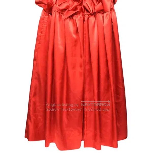 Comme des Garcons Comme Des Garcons Red Retro Double Layered Dress Size S / US 4 / IT 40 - 6 Thumbnail
