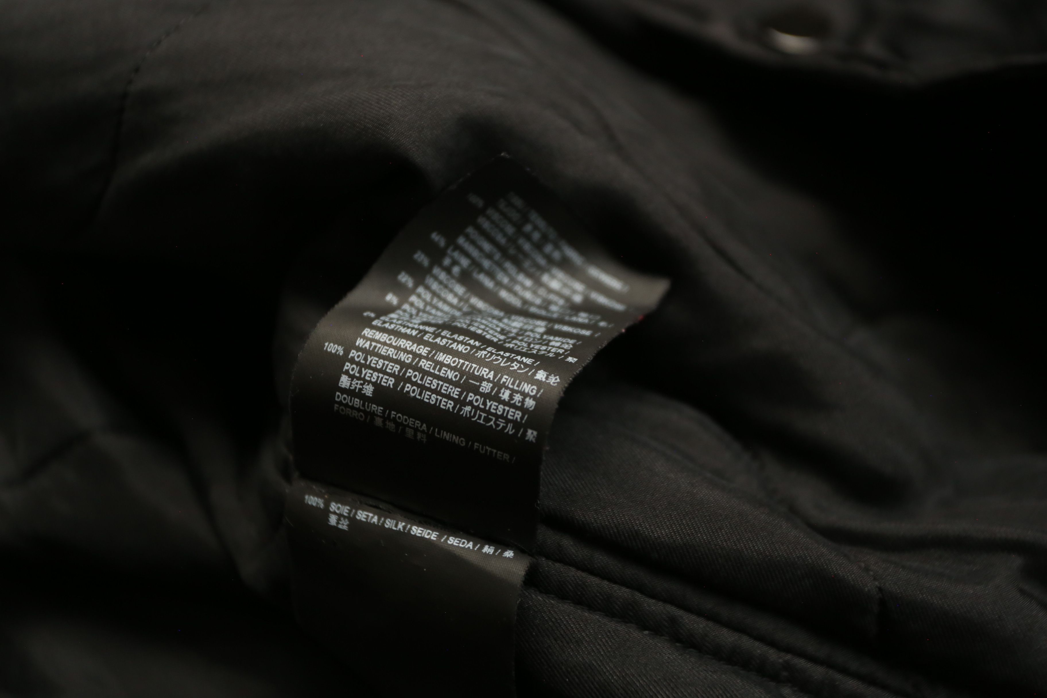 Saint Laurent Paris SLP - Anthony Vacarello - F/W 17 - Back Text Teddy Jacket Size US S / EU 44-46 / 1 - 10 Thumbnail