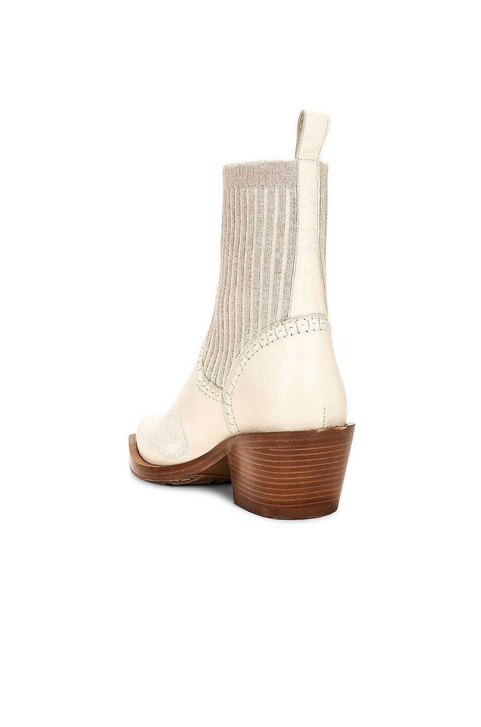 Chloe o1y0825 Ankle Boots in Cream Size US 6 / IT 36 - 3 Thumbnail