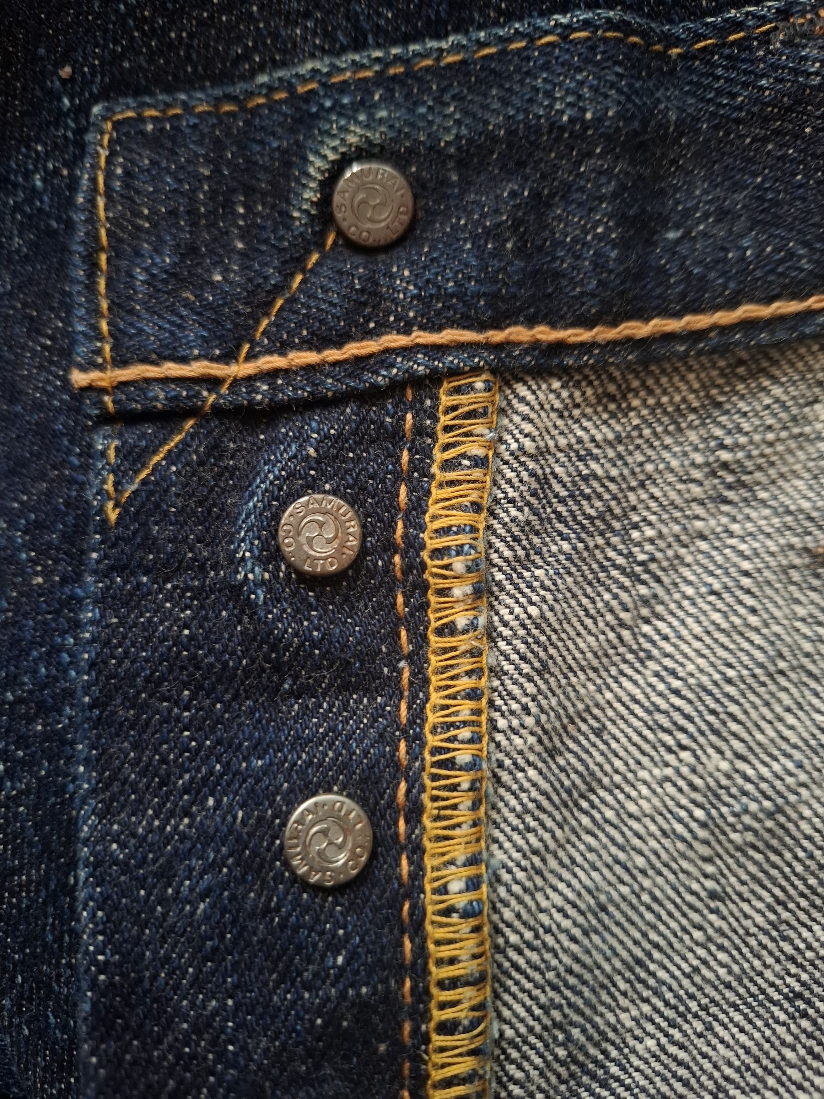 Samurai Jeans Vintage Samurai jeans selvedge denim 17oz Size US 30 / EU 46 - 8 Thumbnail