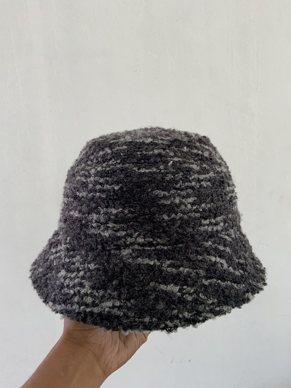 Japanese Brand Mohair Fur Bucket Hat Size ONE SIZE - 5 Thumbnail