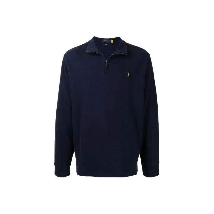 Polo Ralph Lauren Polo Ralph Lauren FW22 Logo Embroidered Half-Zip Sweatshirt Size US M / EU 48-50 / 2 - 1 Thumbnail