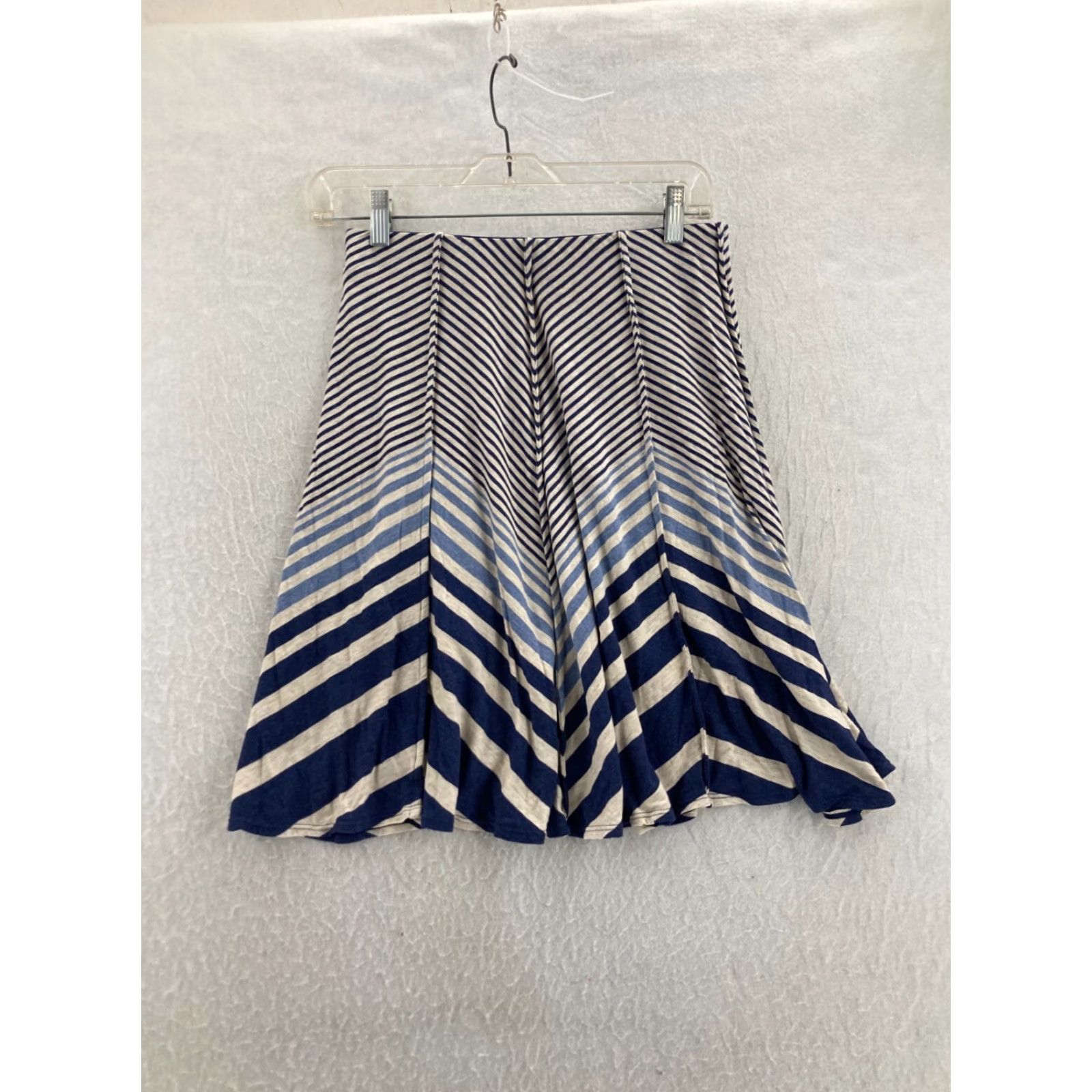 Vintage Sophie Max Skirt XS Women Knee Length A-Line Striped Checkered Red & Black Stretchy Brand Size 26" / US 2 / IT 38 - 7 Thumbnail