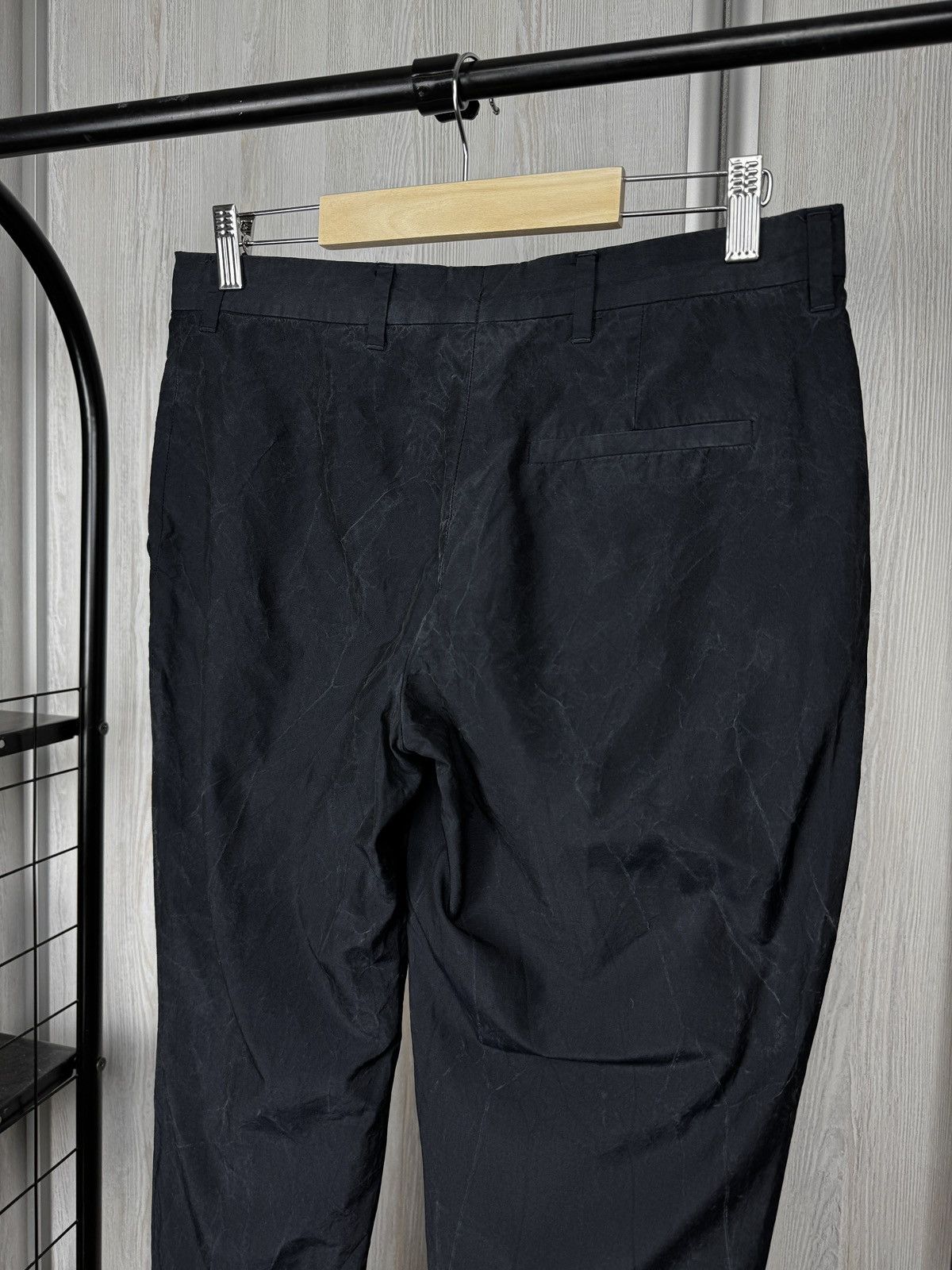Miu Miu Miu Miu navy blue faded chino made in Italy pants size 42 Size 28" / US 6 / IT 42 - 6 Thumbnail