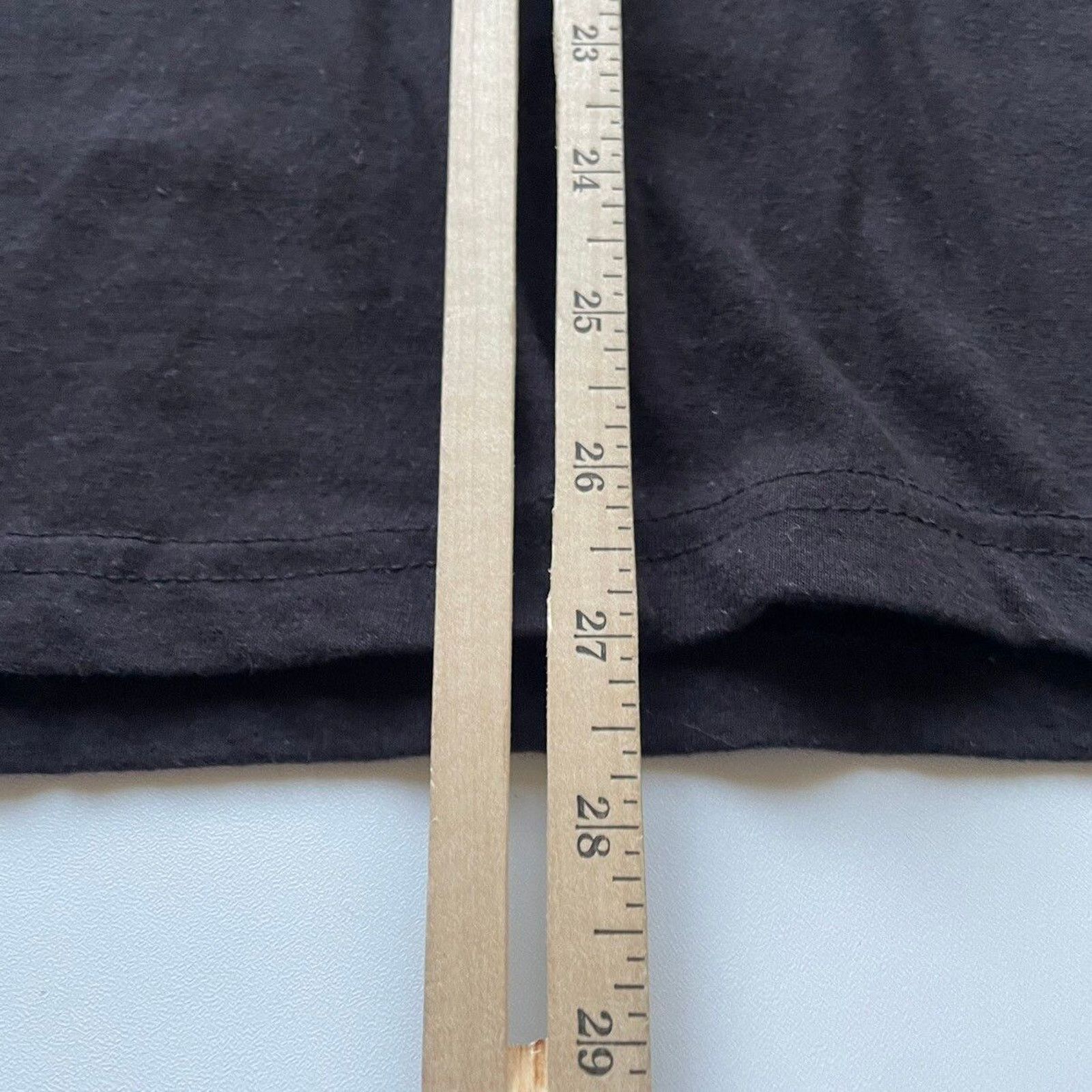 Vintage Vintage Y2K Sun Faded Black Blank Basic T Shirt Large Rare Size US L / EU 52-54 / 3 - 4 Thumbnail