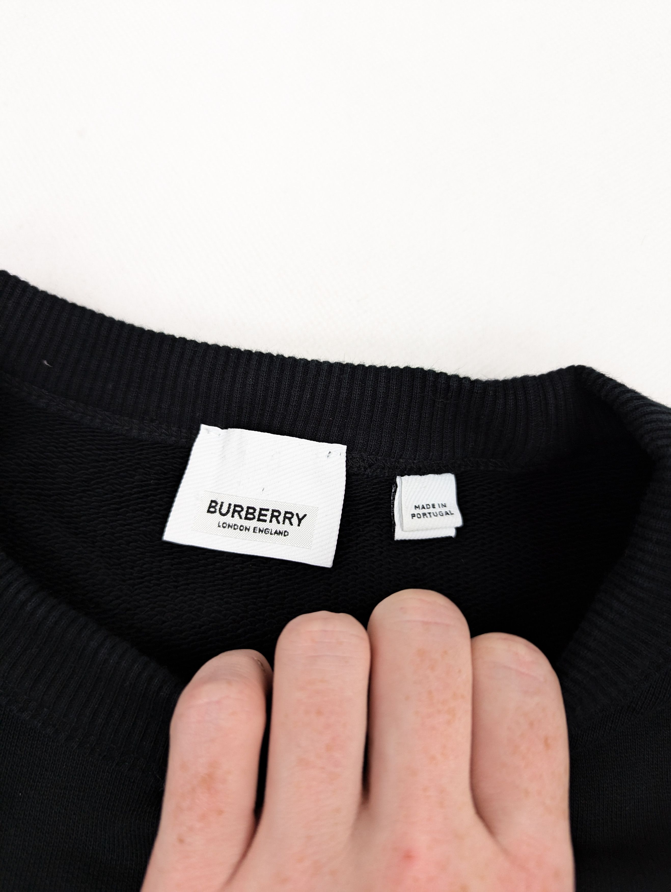 Burberry Burberry Magnus logo sweatshrt crewneck XXL black Size US XXL / EU 58 / 5 - 3 Thumbnail