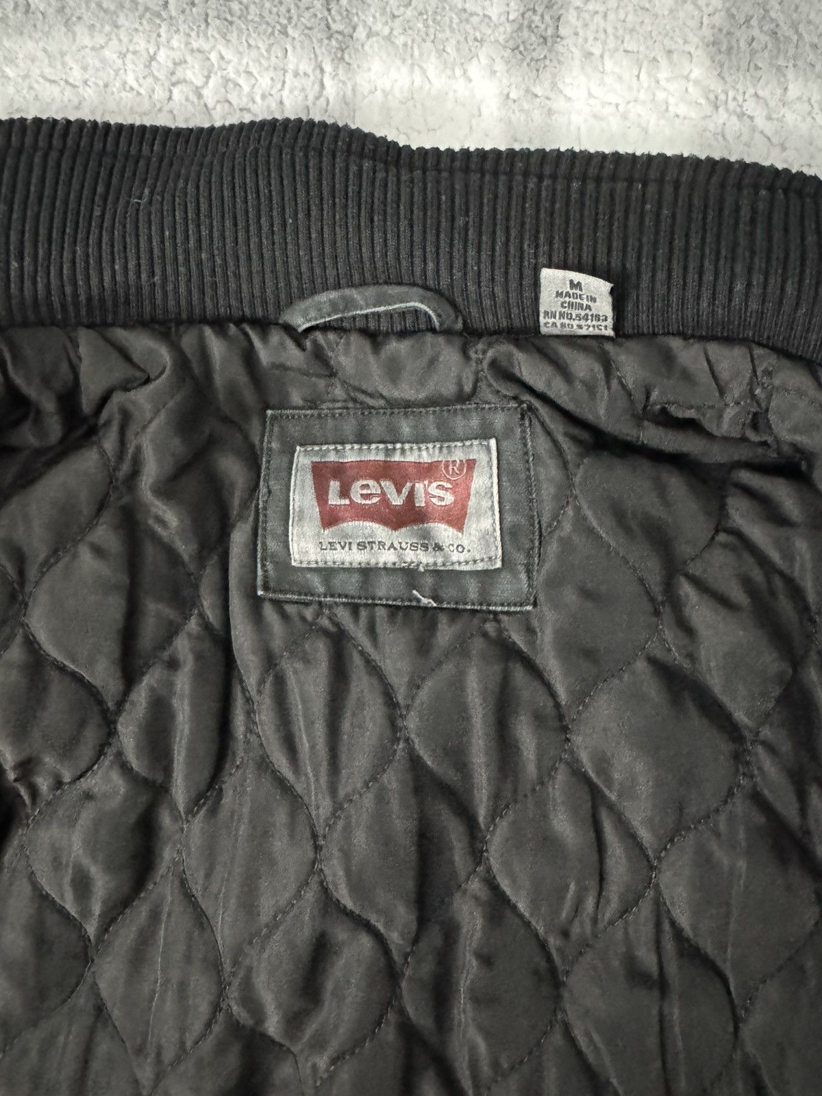 Levi's Levi’s Black Canvas Jacket - M Size US M / EU 48-50 / 2 - 3 Thumbnail