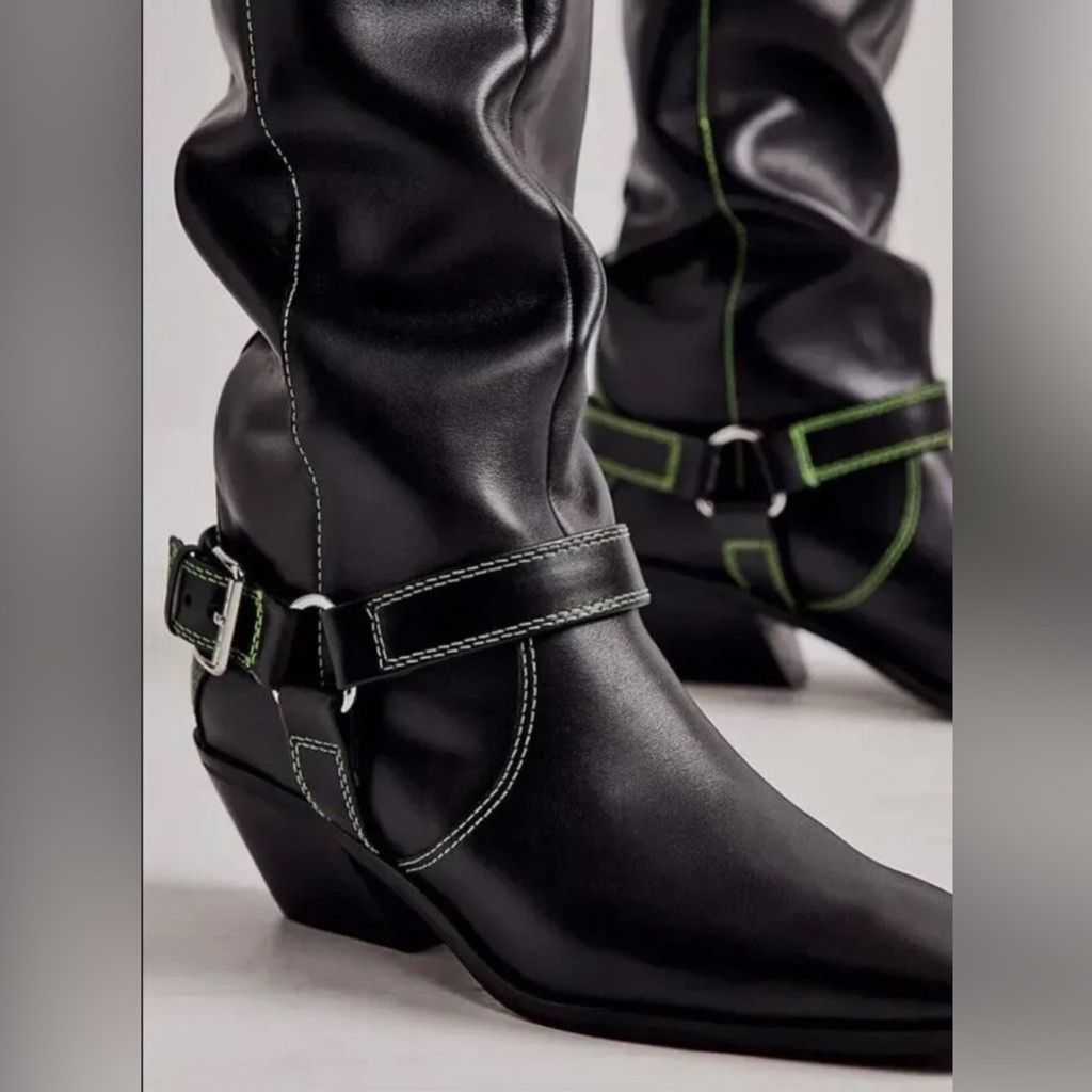 Free People Free People Caverly Milly High Boot Size 37. Sh4 Size US 7 / IT 37 - 2 Thumbnail