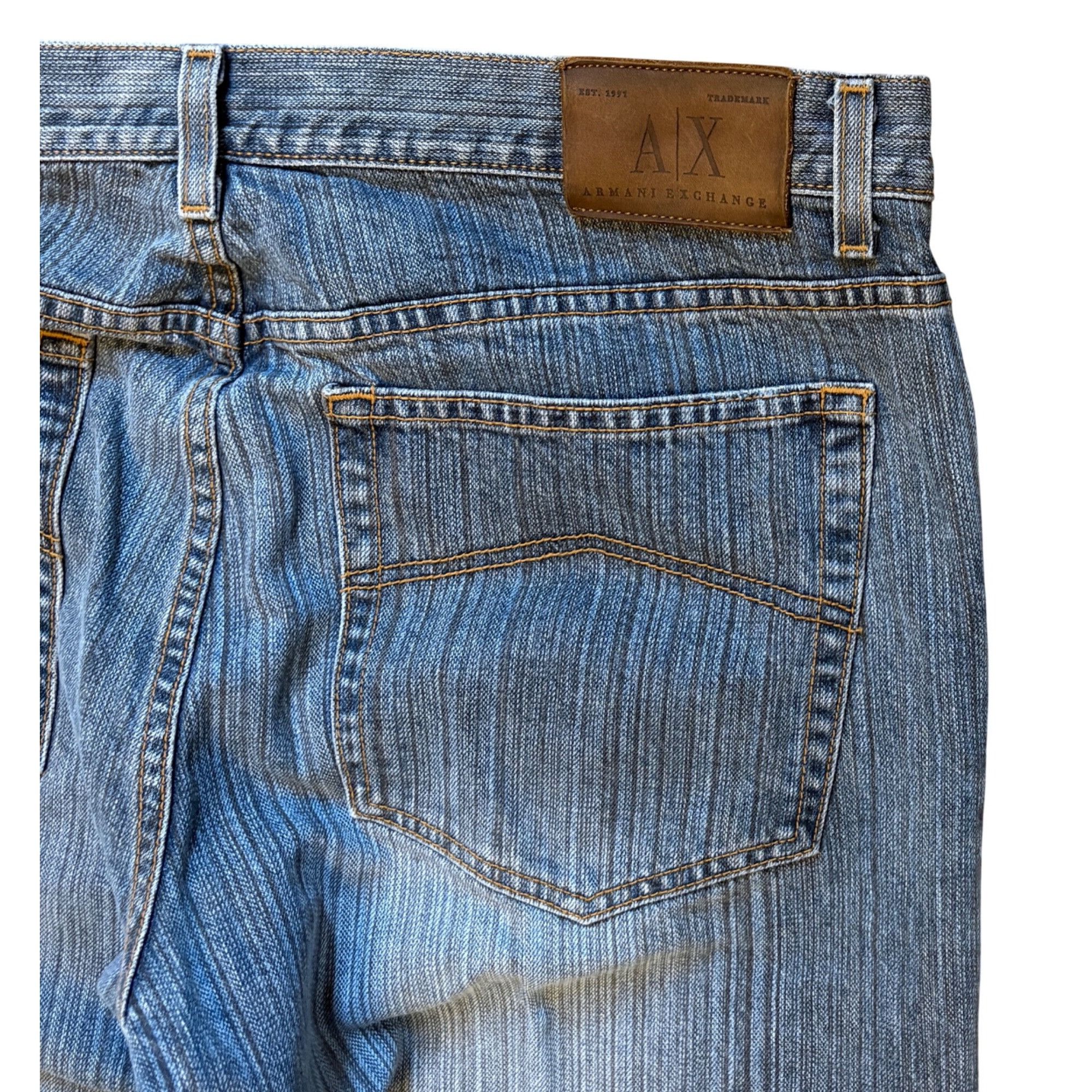Armani Armani Exchange 36 X 31 Jeans J65 Easy Fit Made In USA Men S Size US 36 / EU 52 - 4 Thumbnail