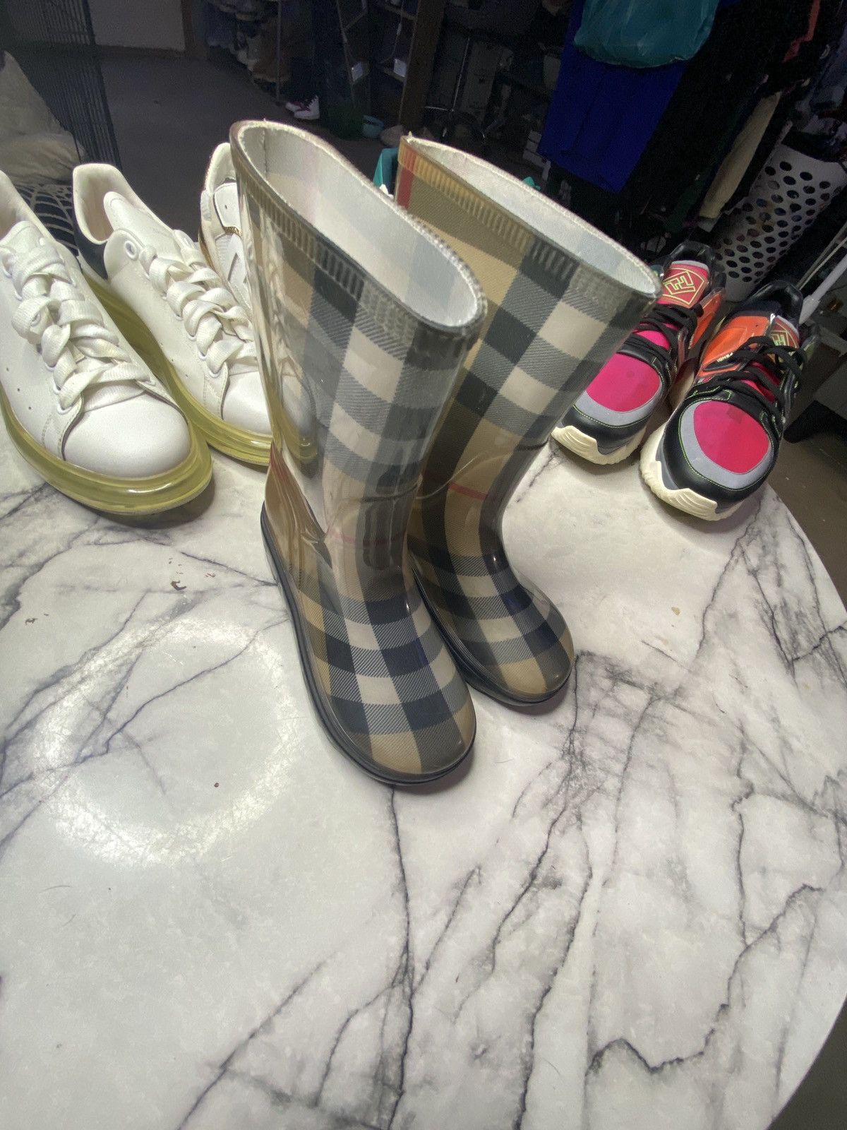 Burberry Burberry booties monogram print Size US 5 / IT 35 - 5 Thumbnail