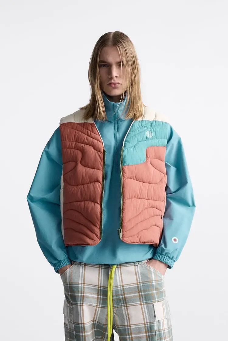 Rhude × Zara Zara - Rhuigi - S/S 23 - Puffer Vest Size US L / EU 52-54 / 3 - 1 Thumbnail